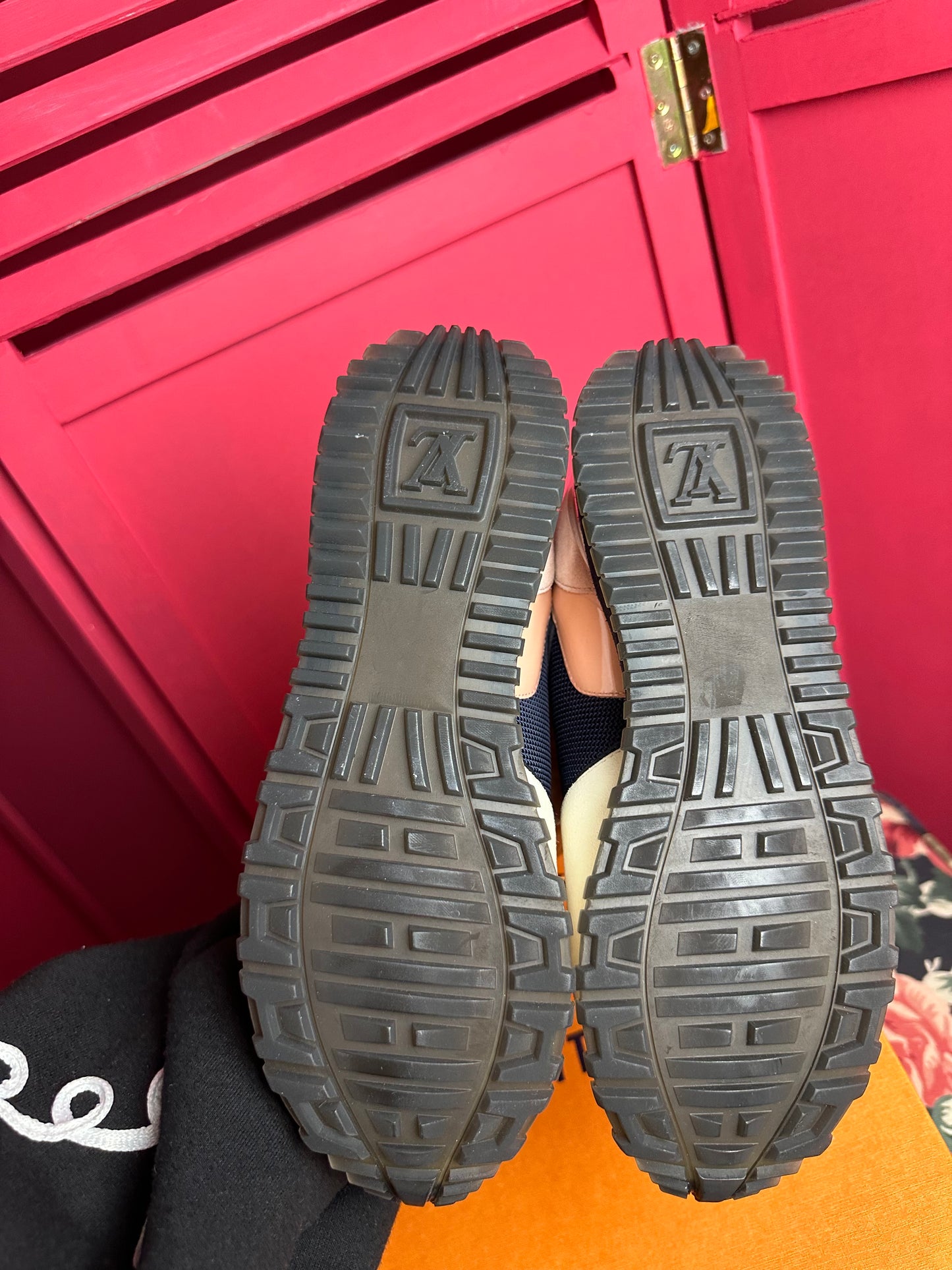 Sneakers Louis Vuitton donkerblauw/roze