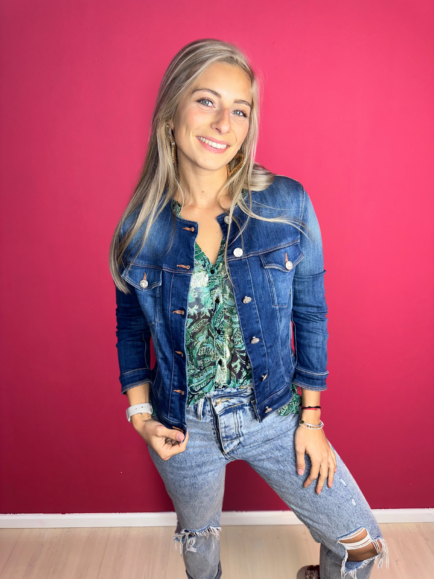 Veste en jean Jacob Cohën
