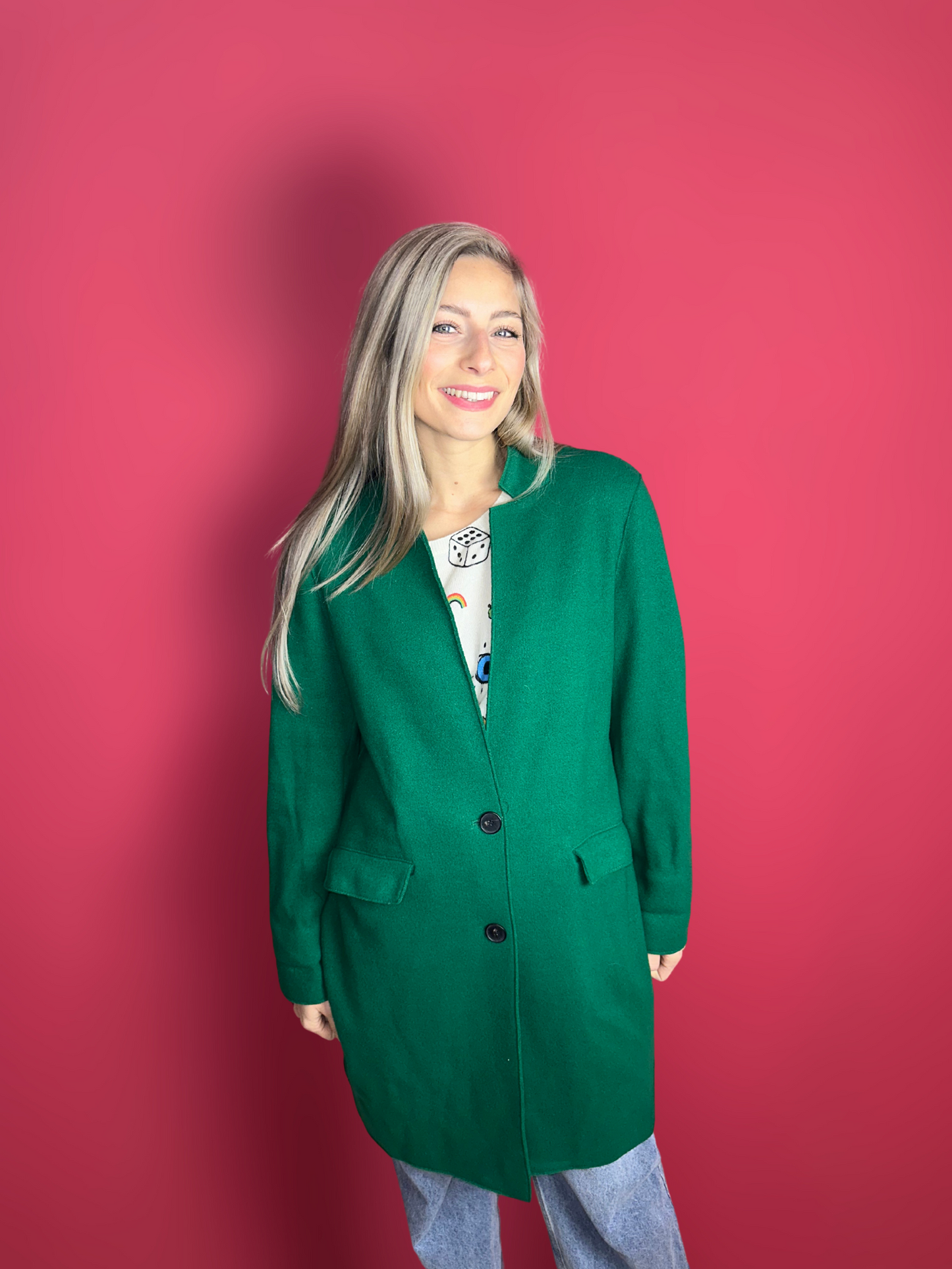 Ensemble veste verte