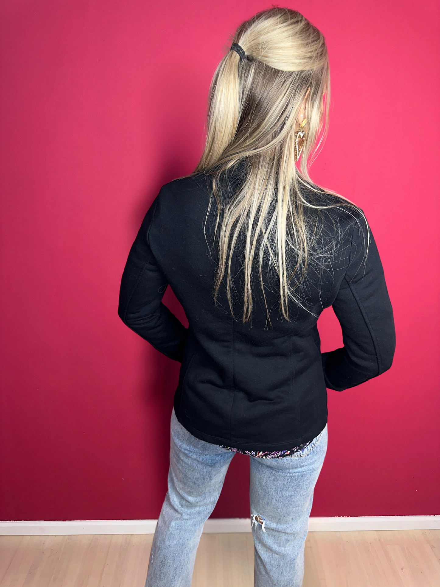 Blazer Liu Jo strass noir