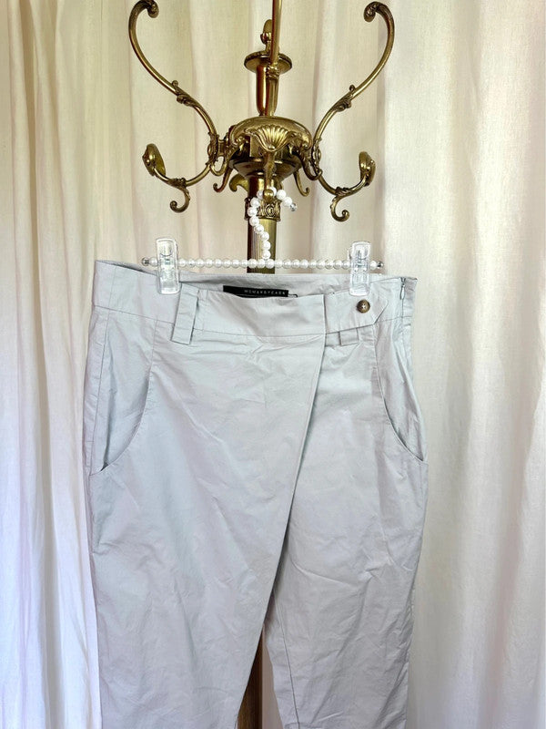 Broek Woman By Earn lichtgrijs maat 34
