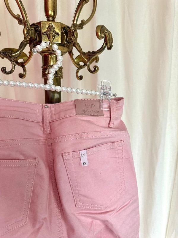 Jeans liu jo roze maat 28