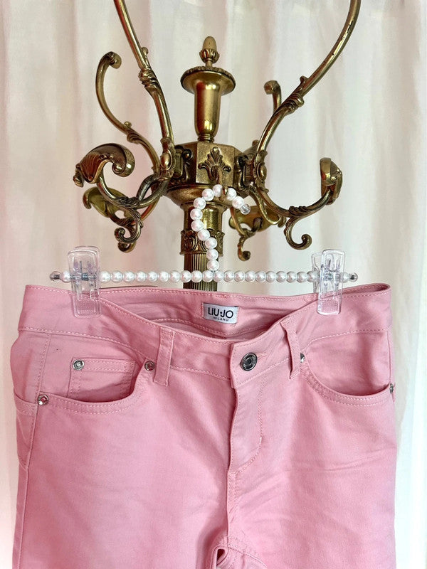 Jeans liu jo roze maat 28