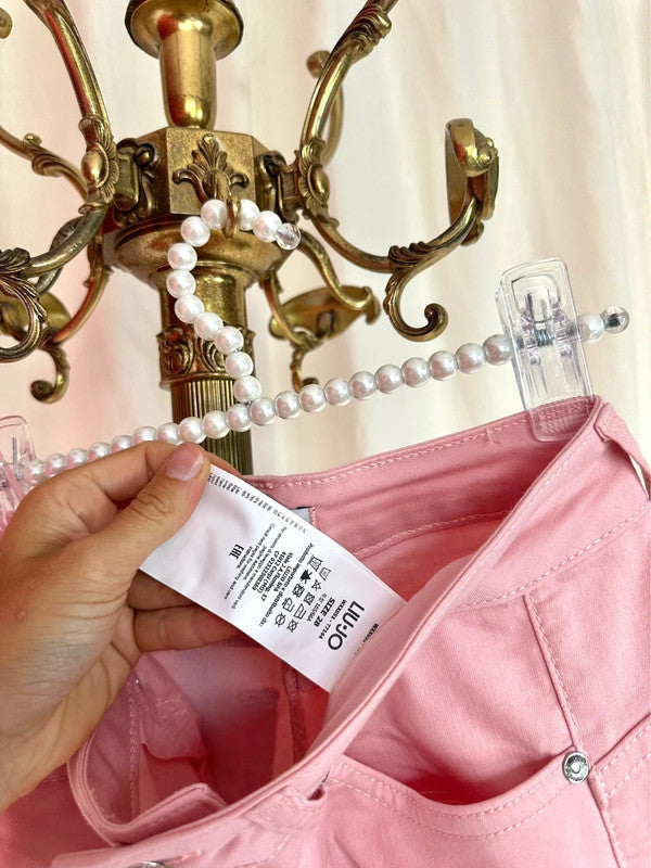 Jeans liu jo roze maat 28