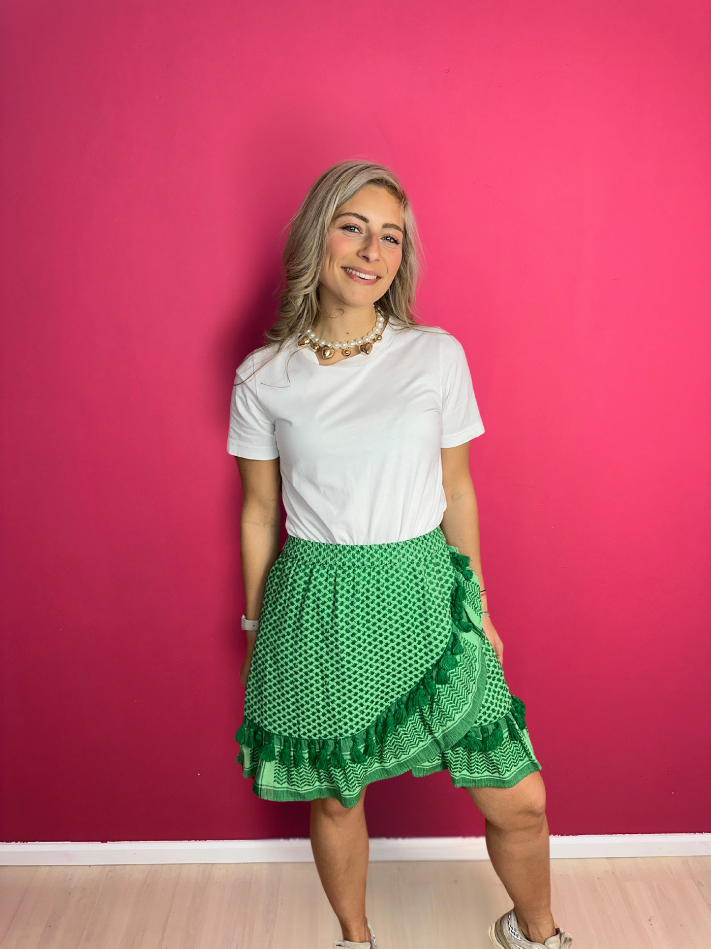 Jupe Cecilie verte
