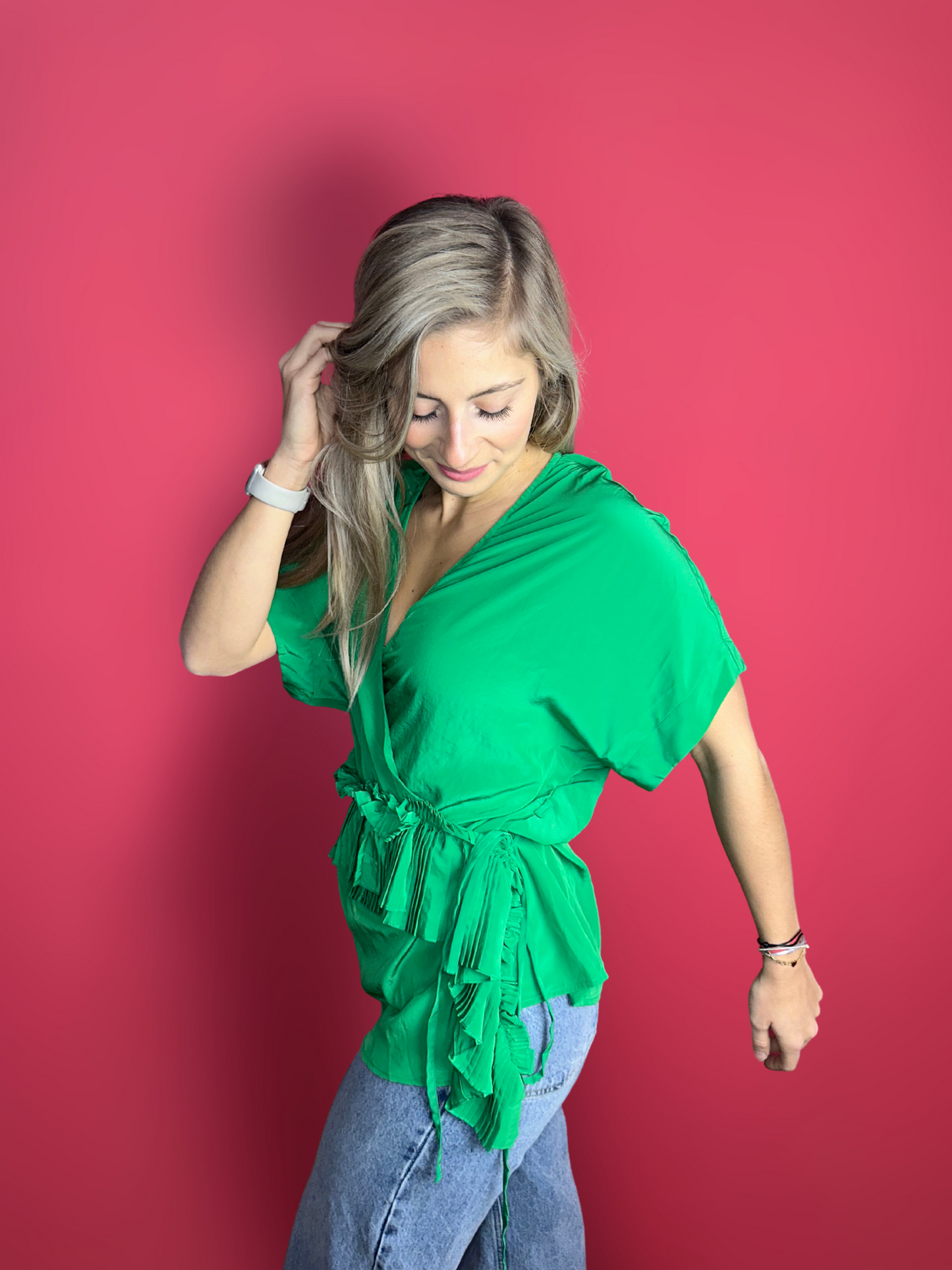 Chemisier PAROSH vert