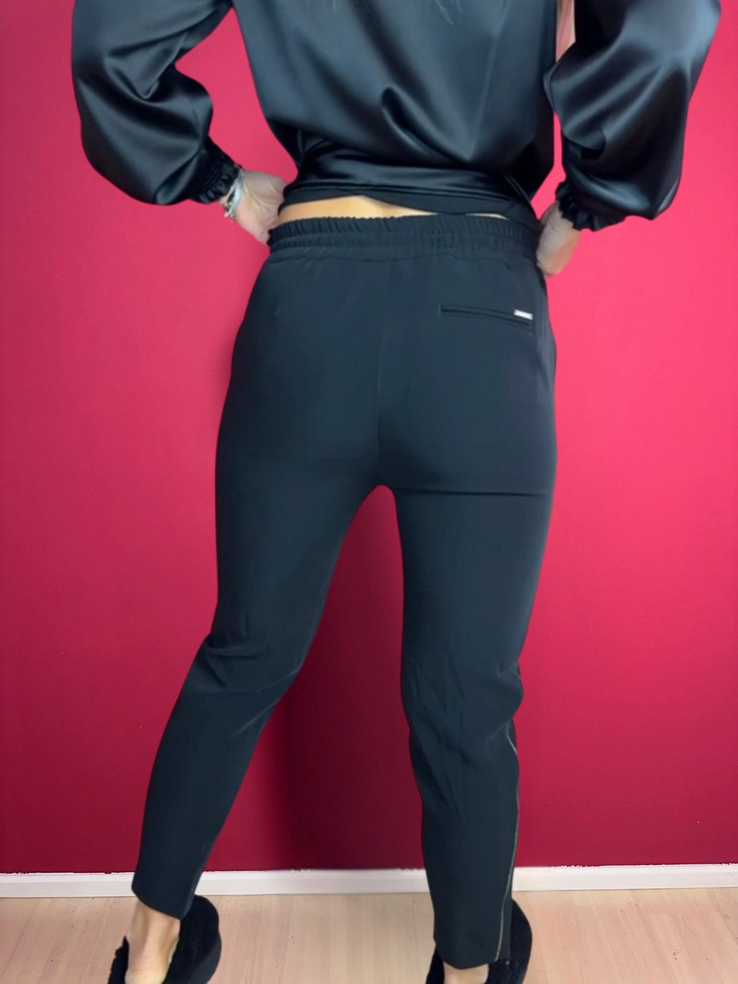 Pantalon Liu Jo noir, doré