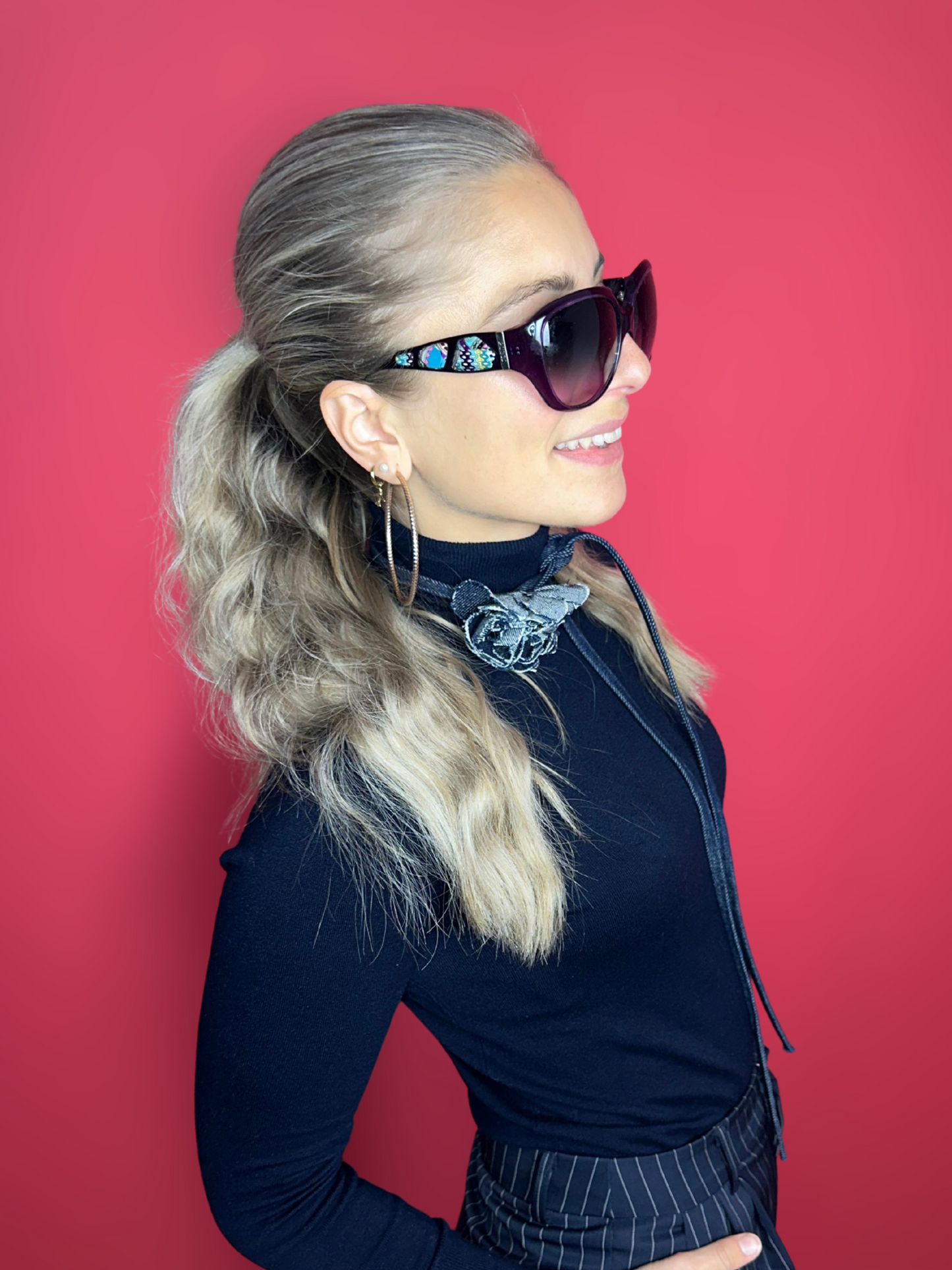 Zonnebril Emilio Pucci paars