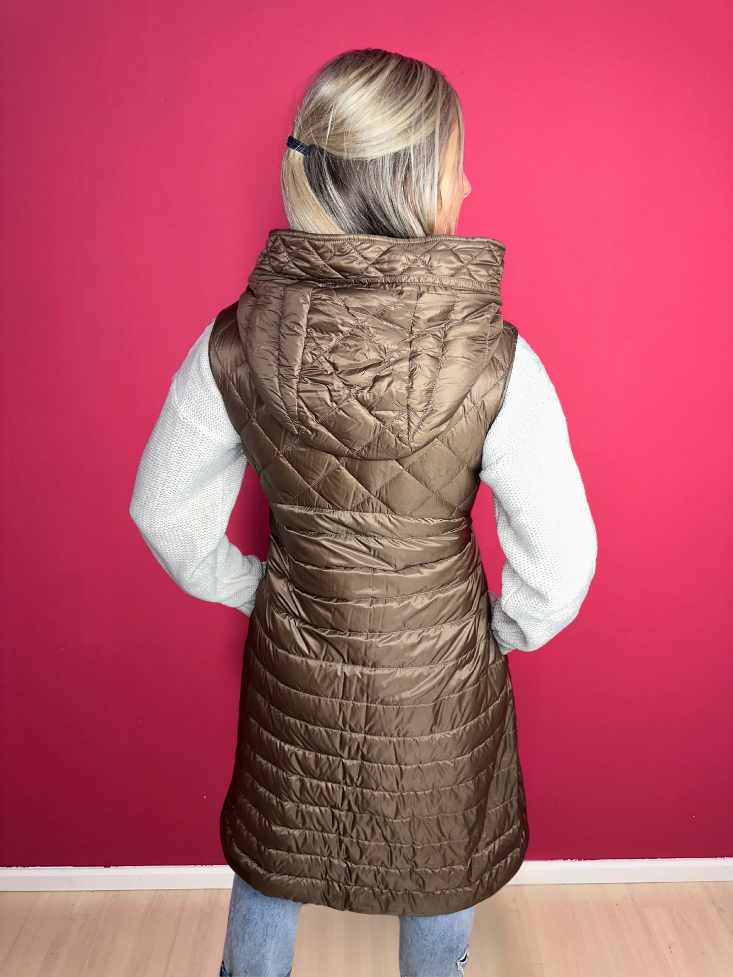 Gilet sans manches MaxMara marron