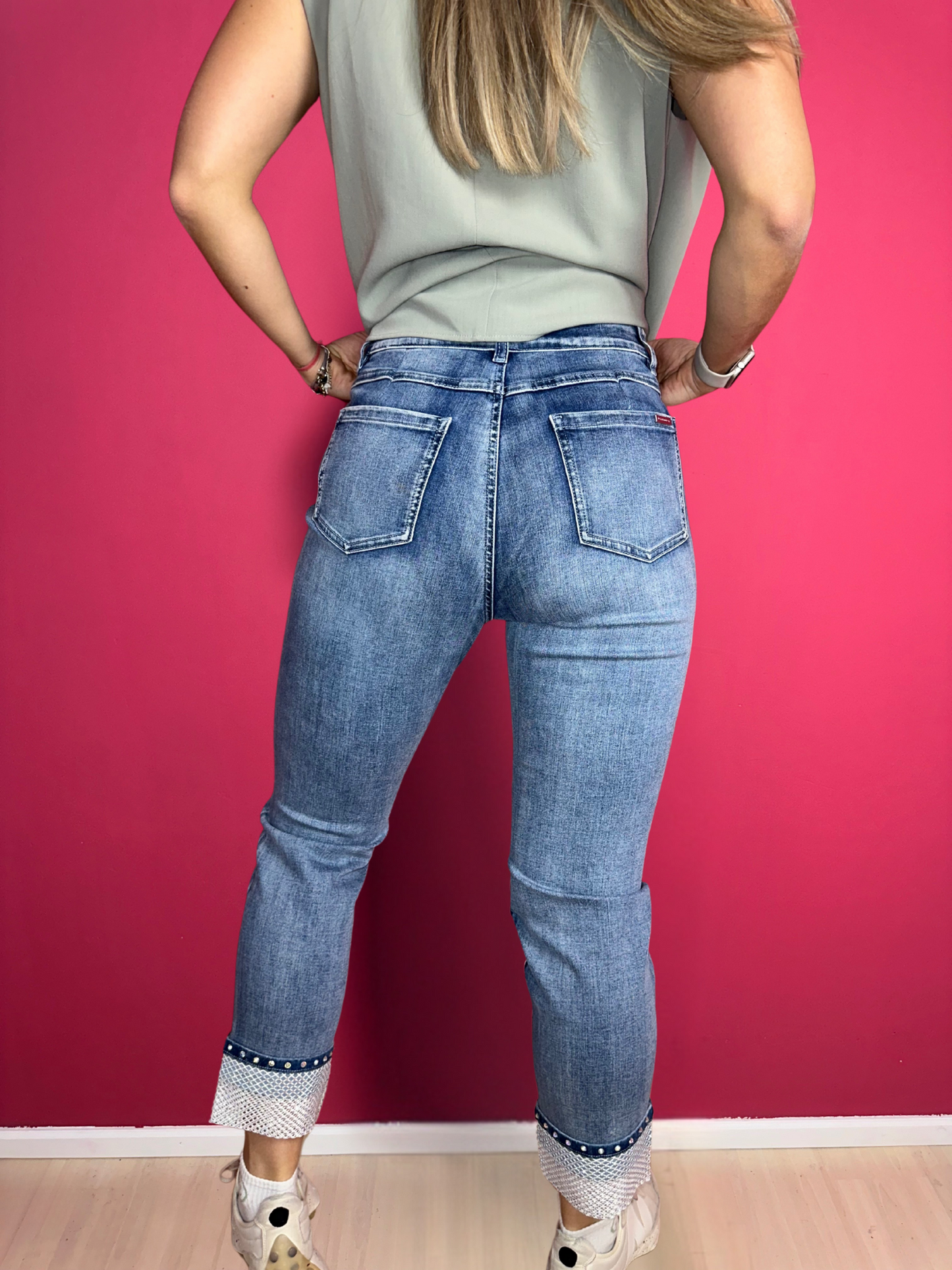 Le jean Joseph Ribkoff brille