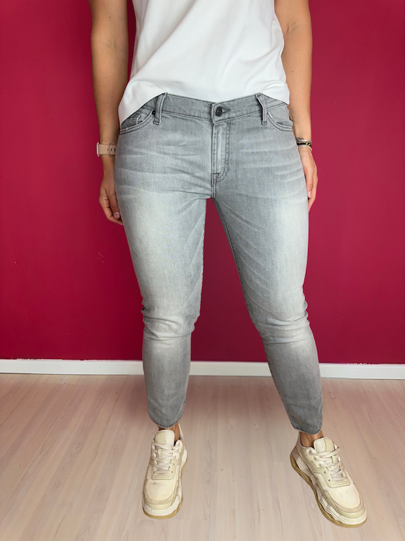 Jeans 7ForAllMankind skinny grijs - Maat 32