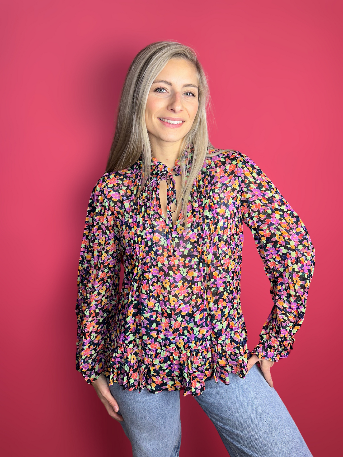 Chemisier By Malina imprimé multicolore