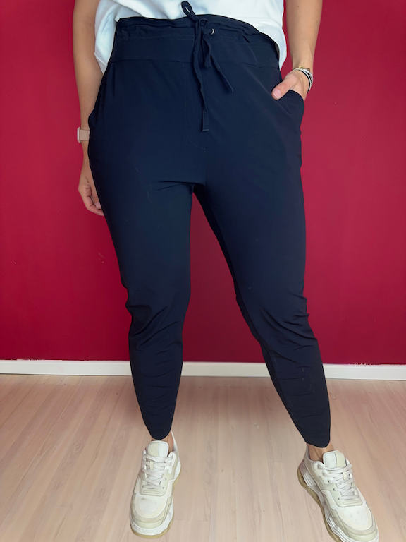 Broek Japan TKY donkerblauw - Maat L
