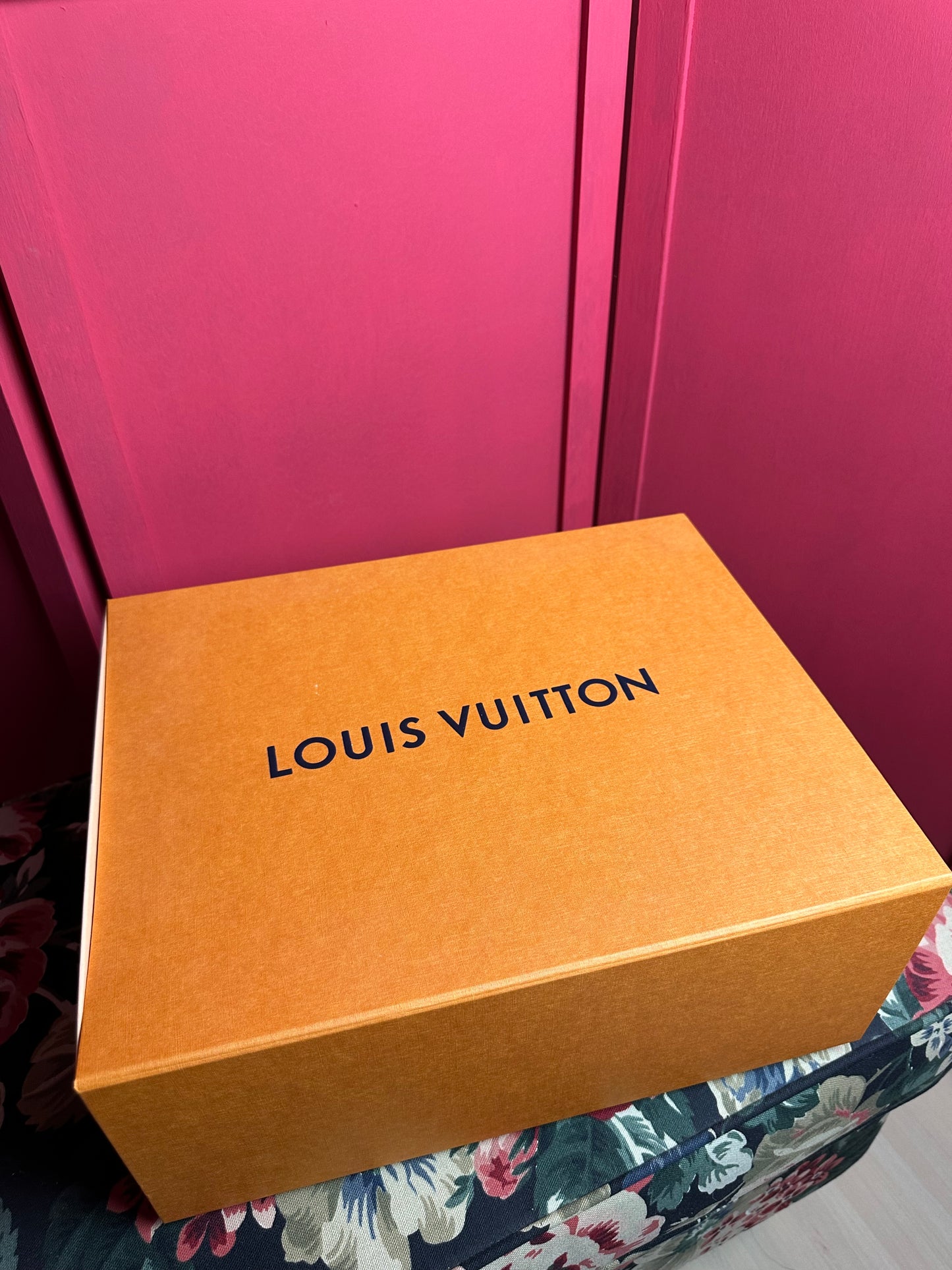 Sneakers Louis Vuitton donkerblauw/roze