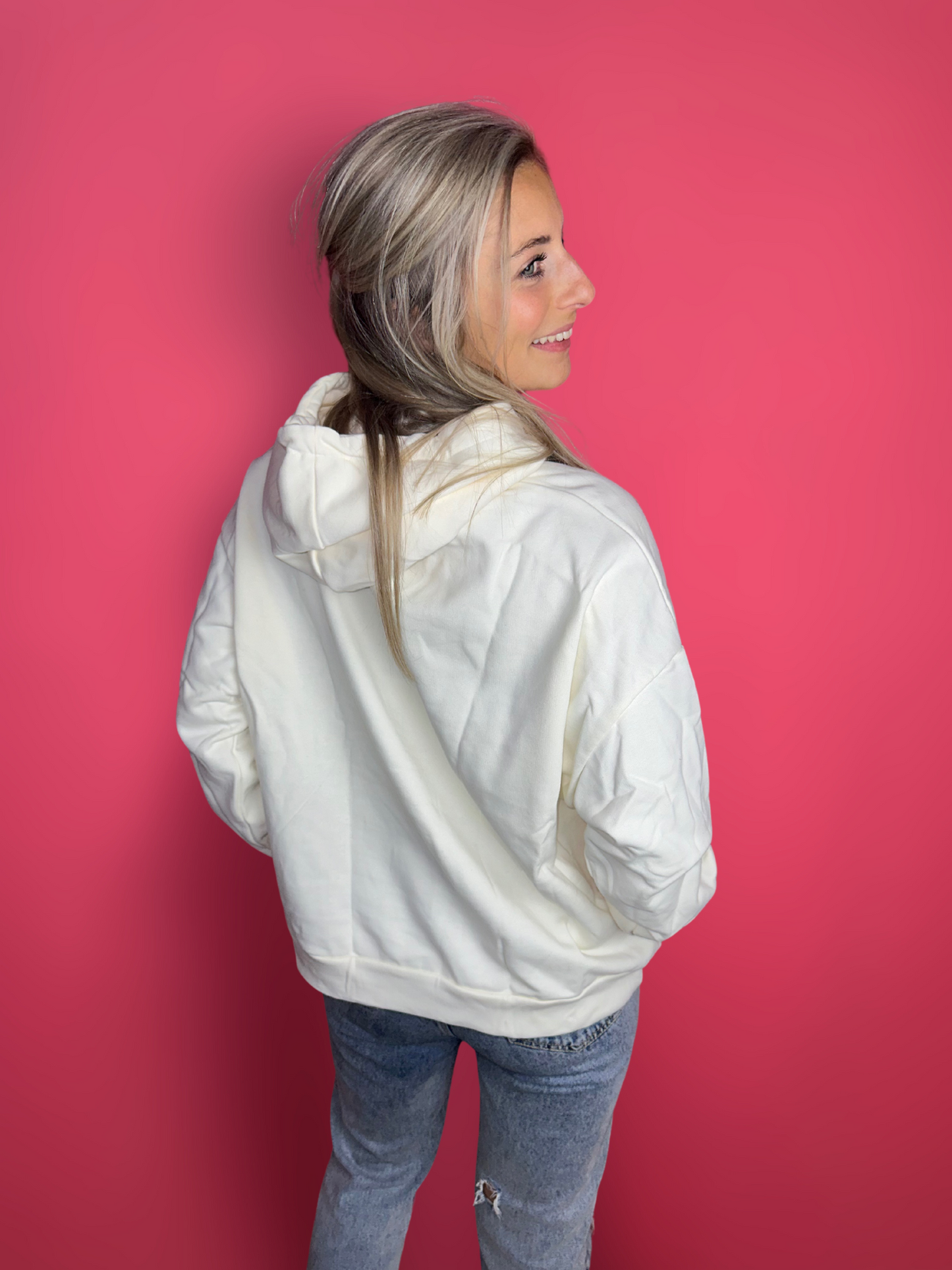 Hoodie SET 'Solid Gold' crème