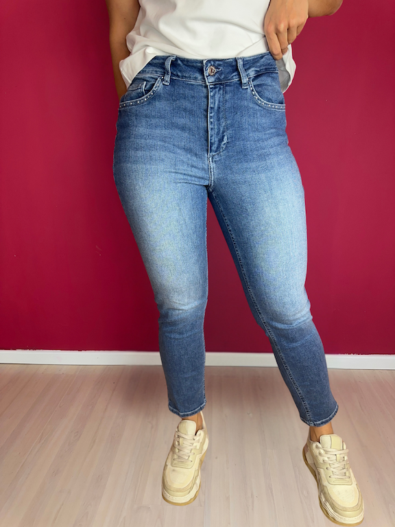 Jeans Liu Jo studs - Maat 32