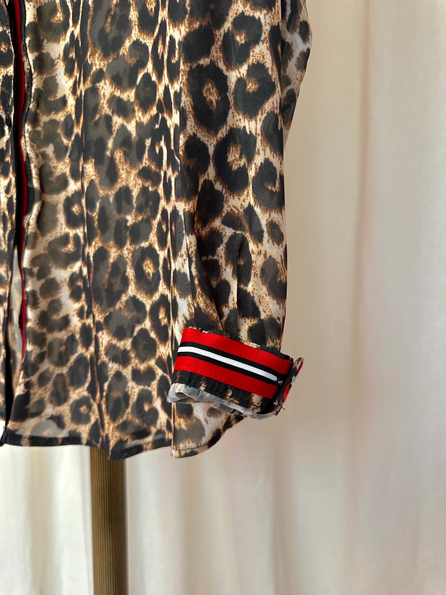 Blouse Rinascimento panterprint - Maat S (36)