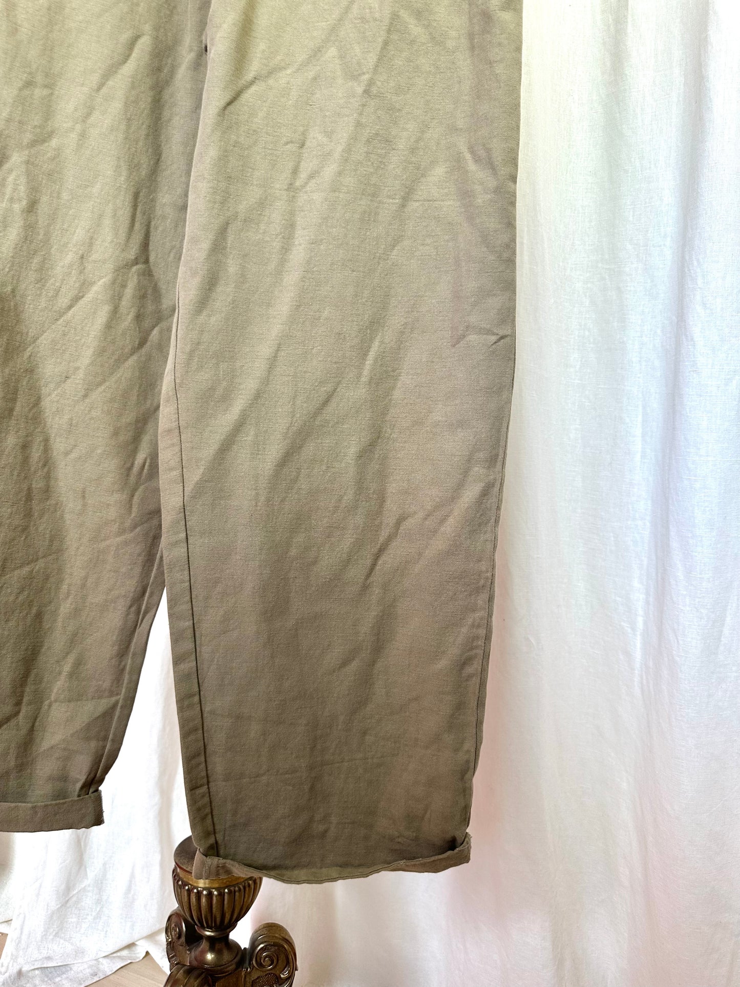 Broek Knit-Ted linnen - Maat XL
