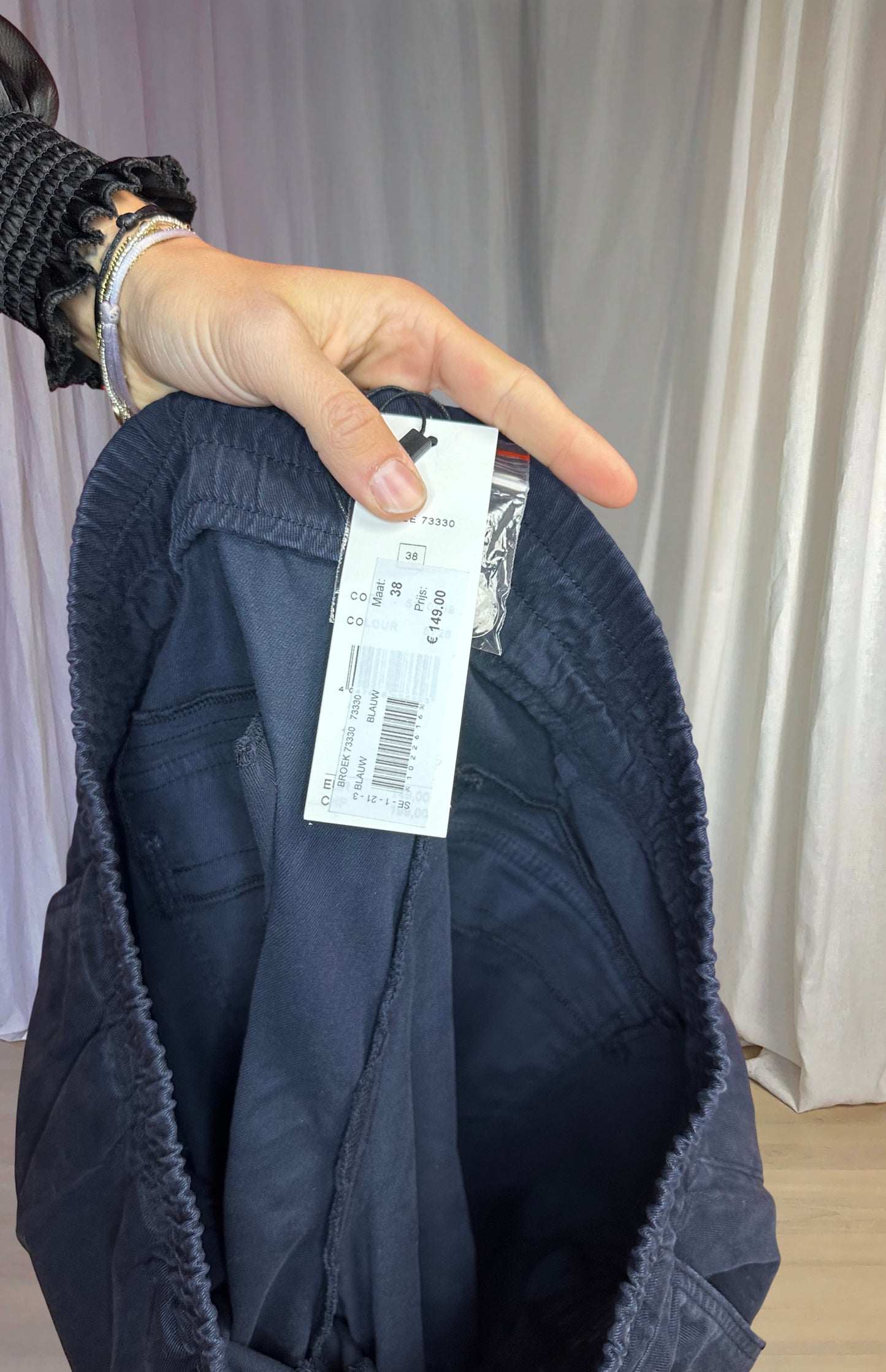 Ensemble pantalon bleu foncé