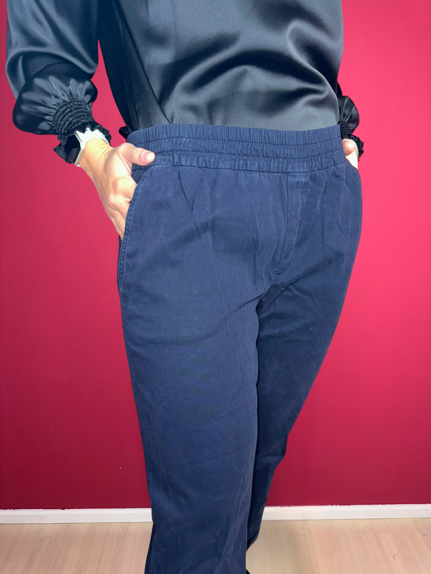 Ensemble pantalon bleu foncé