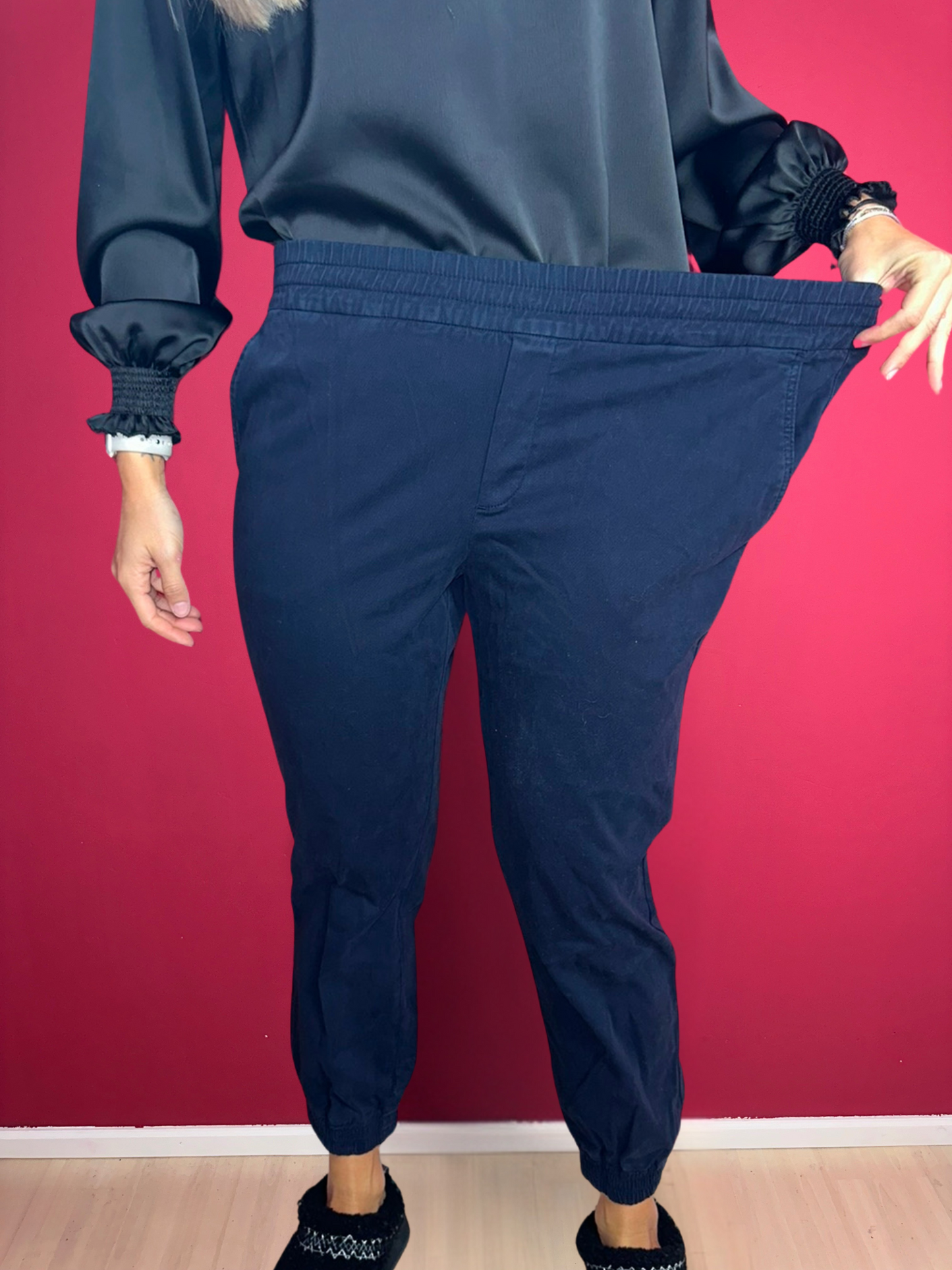 Ensemble pantalon bleu foncé