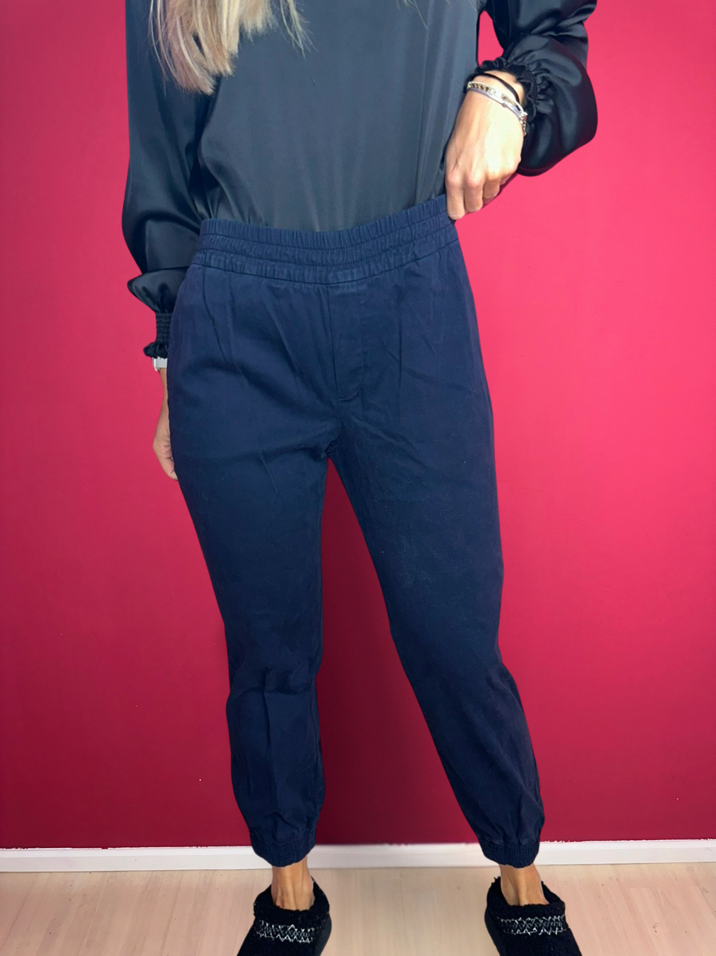 Ensemble pantalon bleu foncé