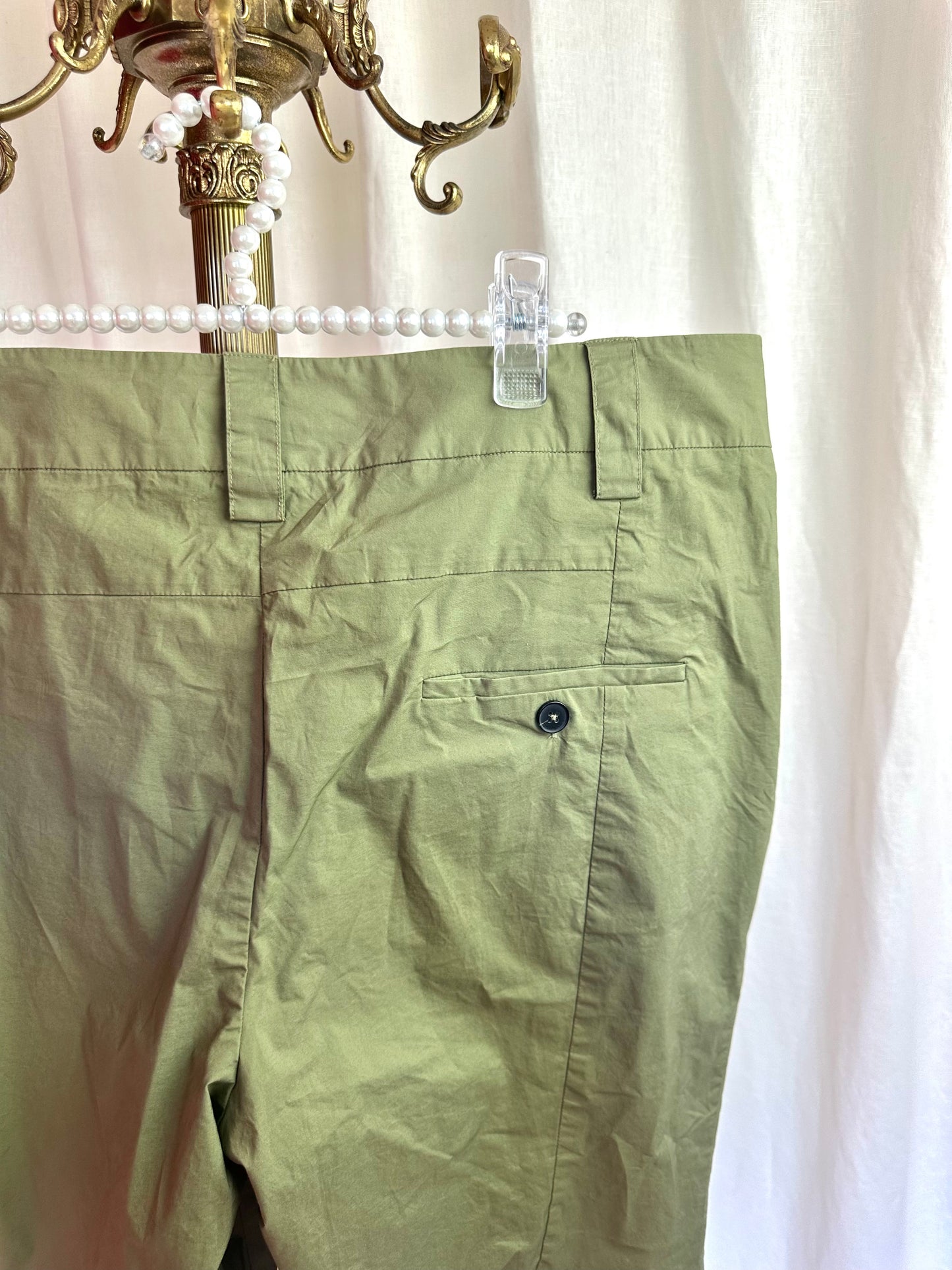 Broek Womanbyearn legergroen - Maat 40