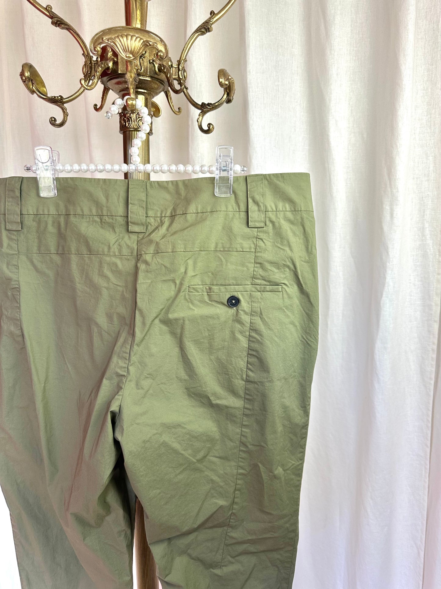 Broek Womanbyearn legergroen - Maat 40