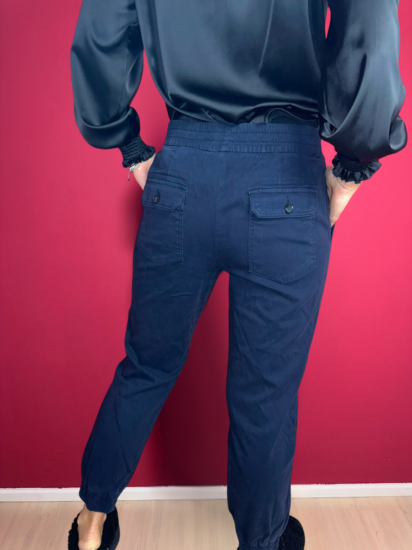 Ensemble pantalon bleu foncé