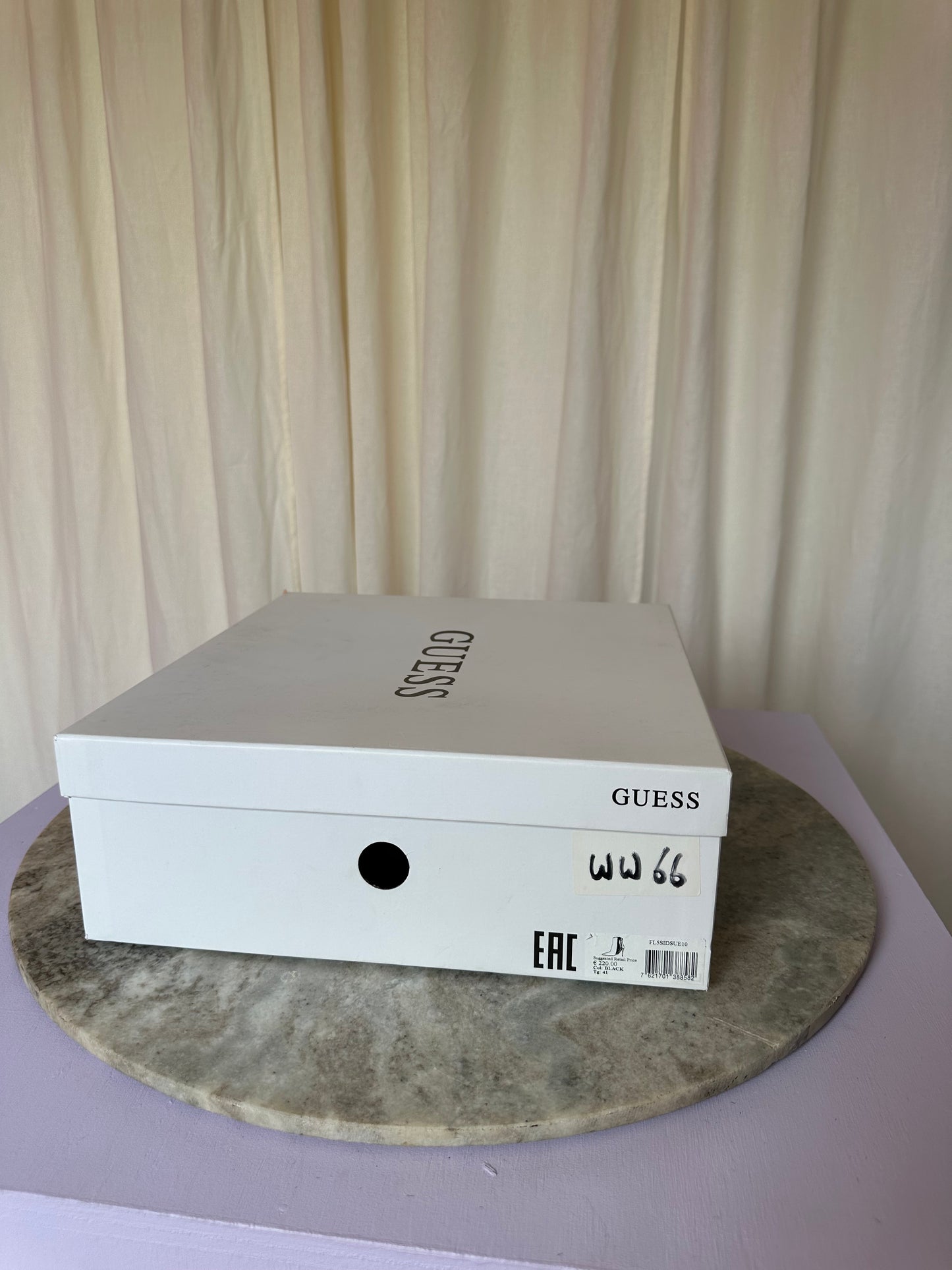 Hakken Guess franjes zwart - Maat 41