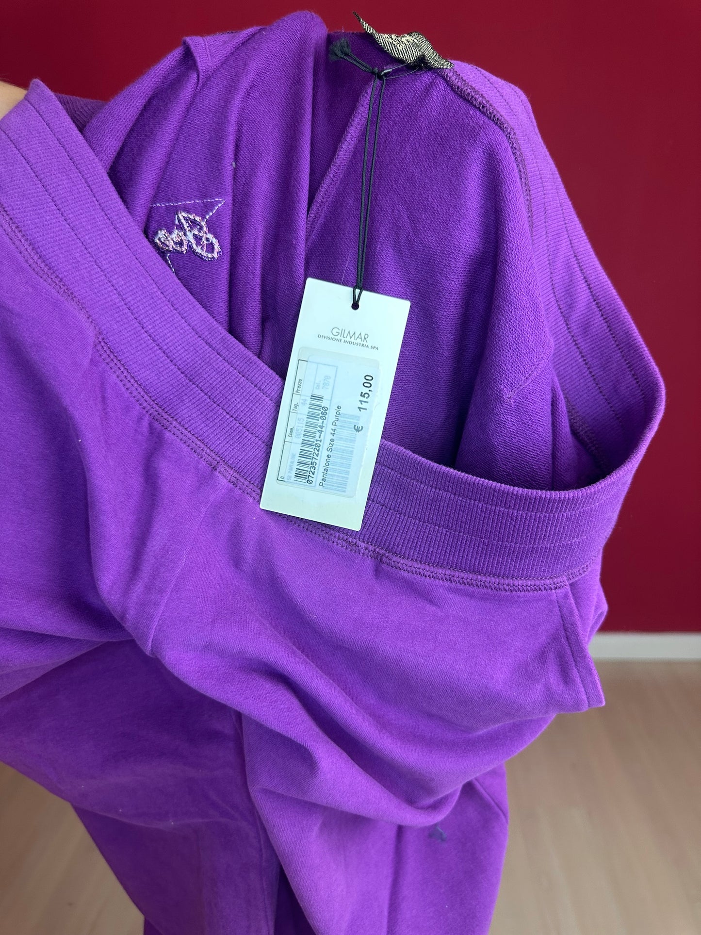 Broek jogging ICE Iceberg paars - Maat 38/40