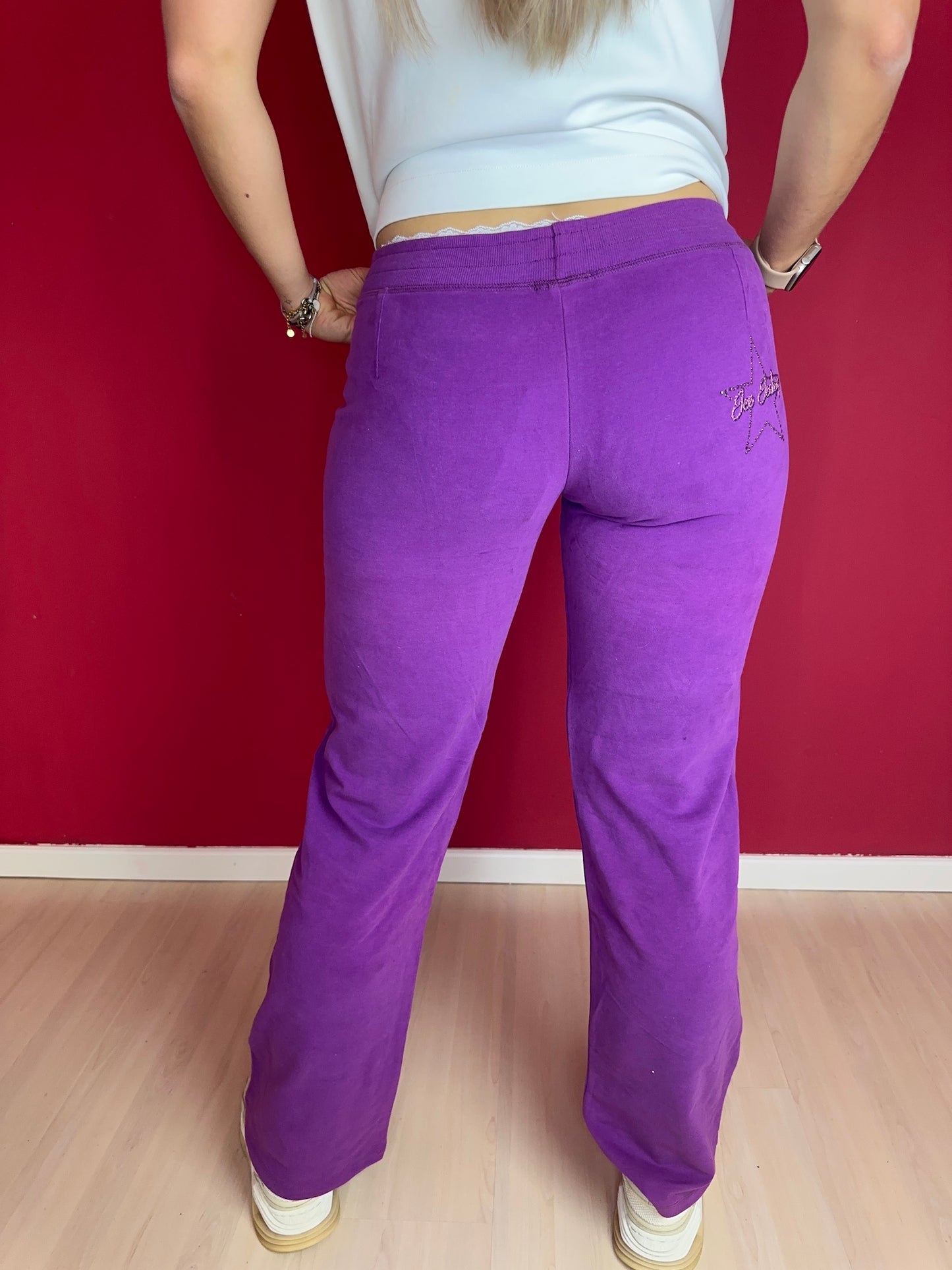 Broek jogging ICE Iceberg paars - Maat 38/40