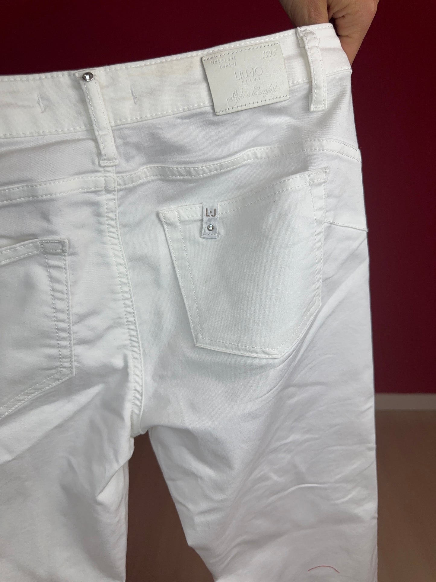 Jeans Liu Jo wit - Maat 31