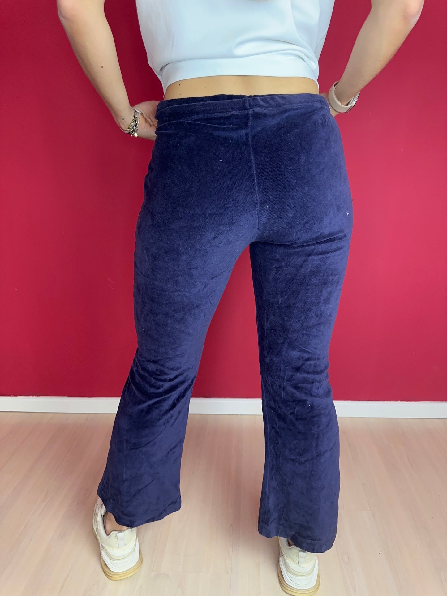 Broek Liu Jo jogging donkerblauw - Maat L
