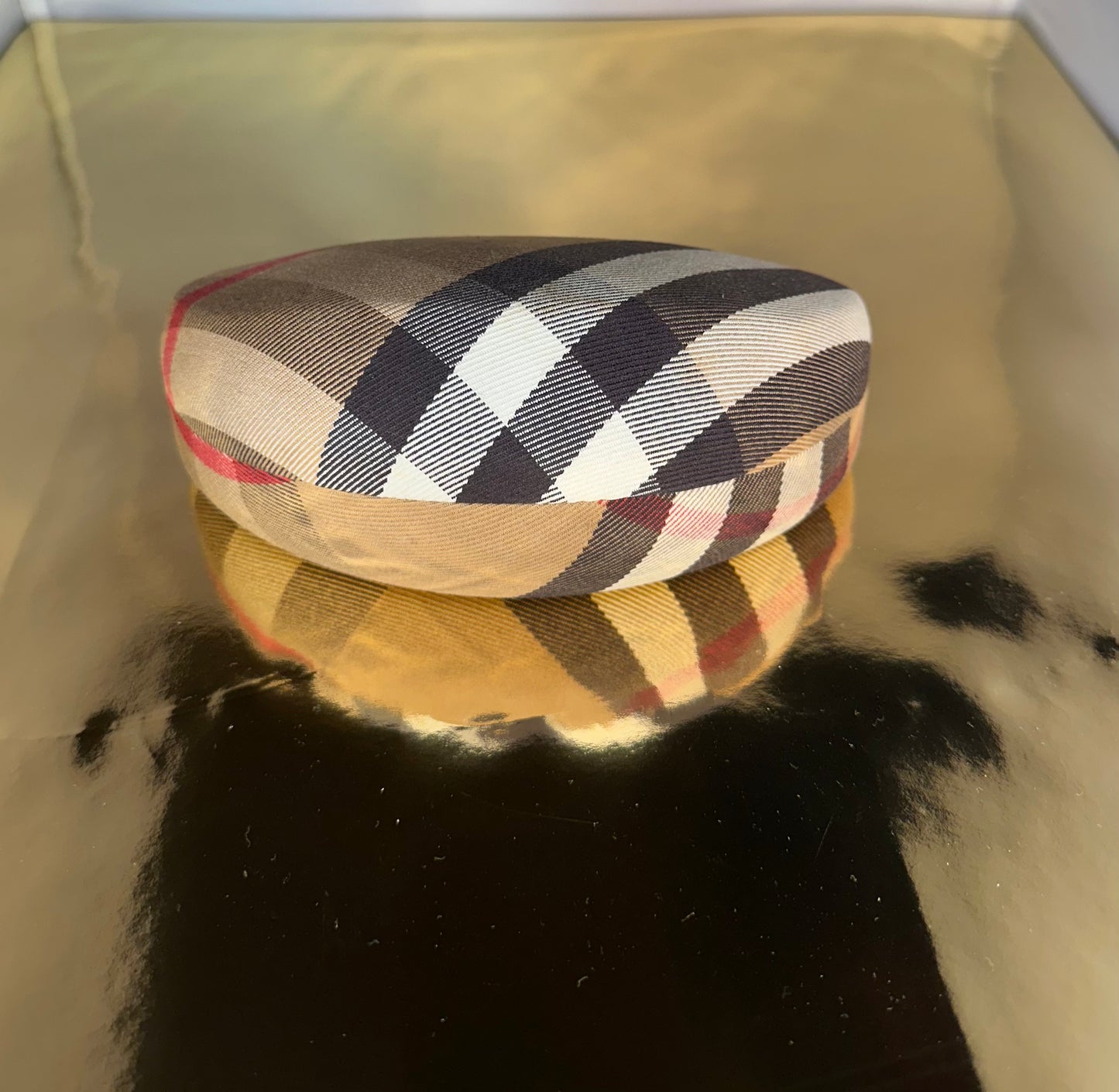Lunettes de soleil oversize Burberry crème