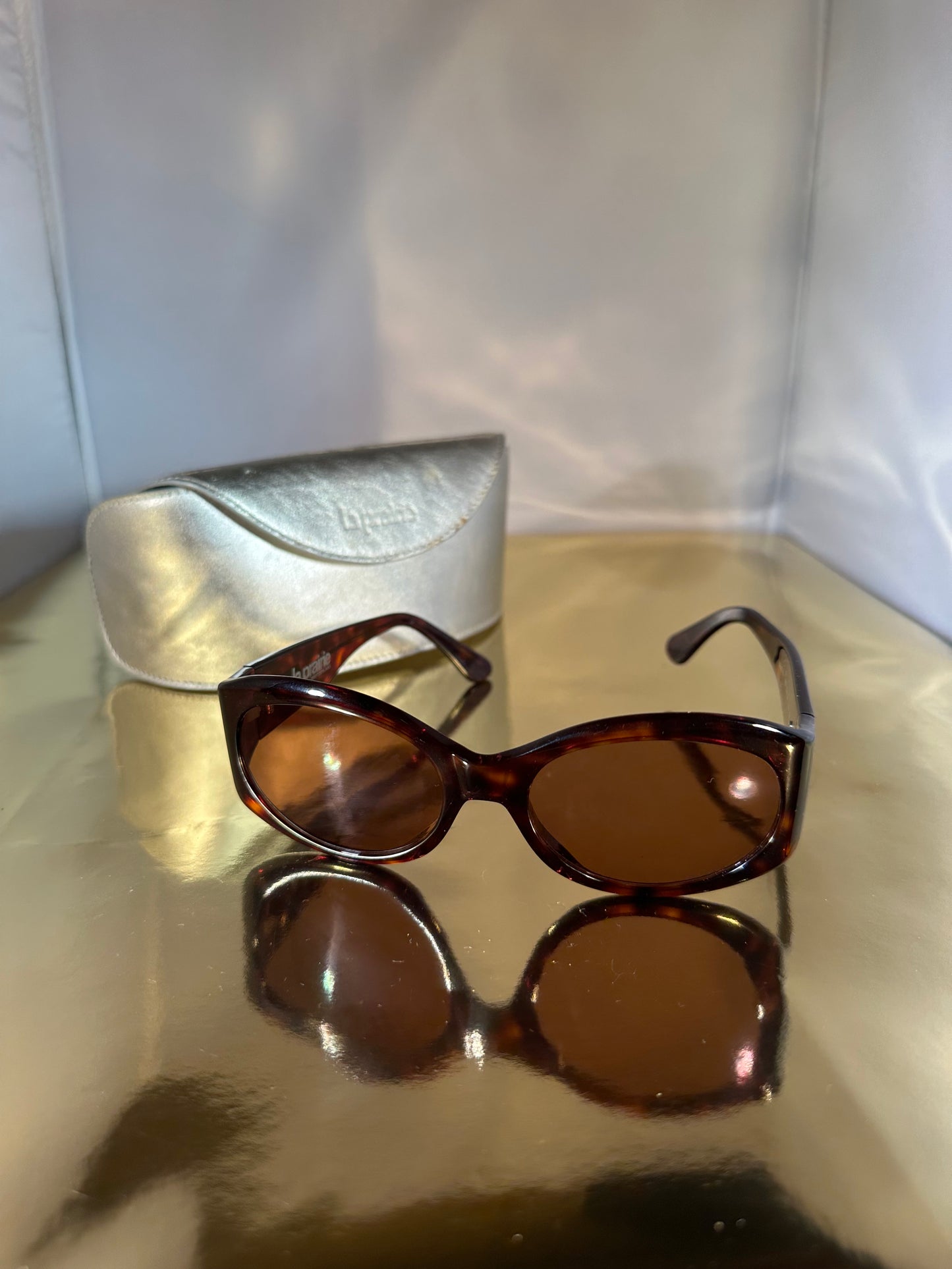 Lunettes de soleil La Prairie marron