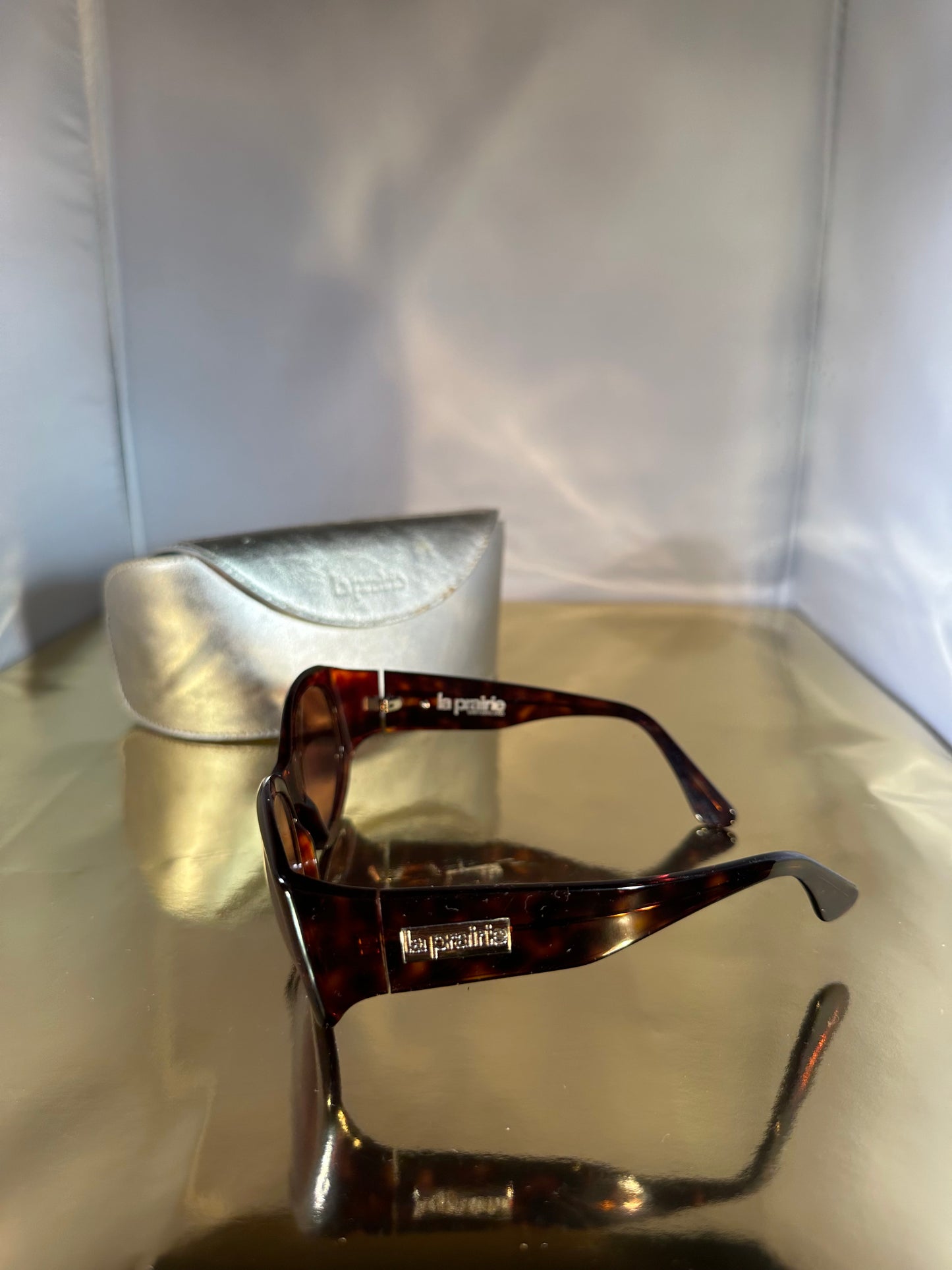 Lunettes de soleil La Prairie marron