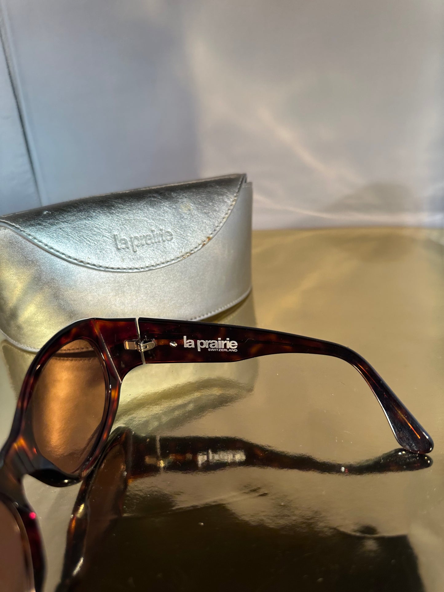 Lunettes de soleil La Prairie marron