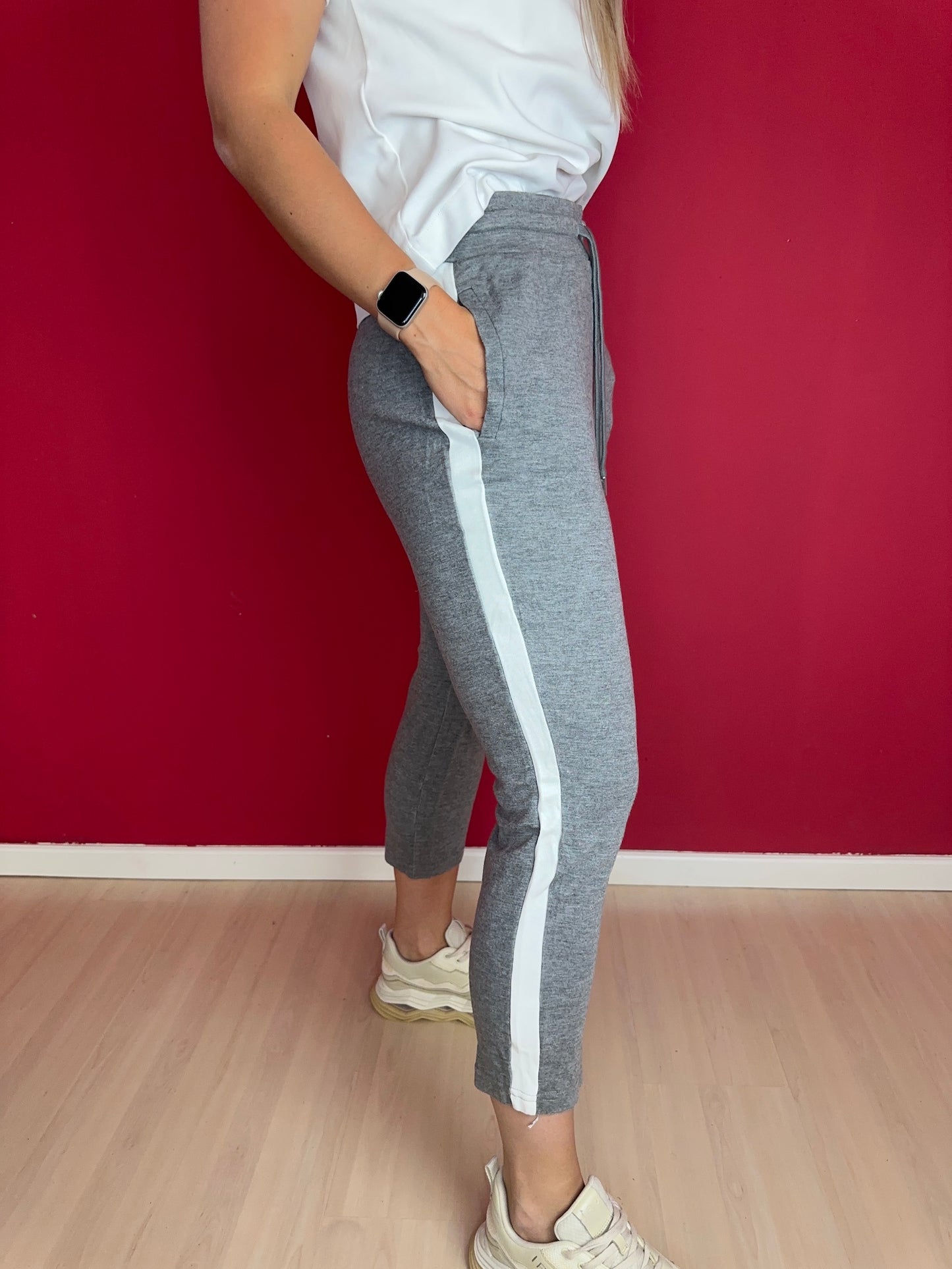 Broek MaxMara weekend jogging grijs - Maat M