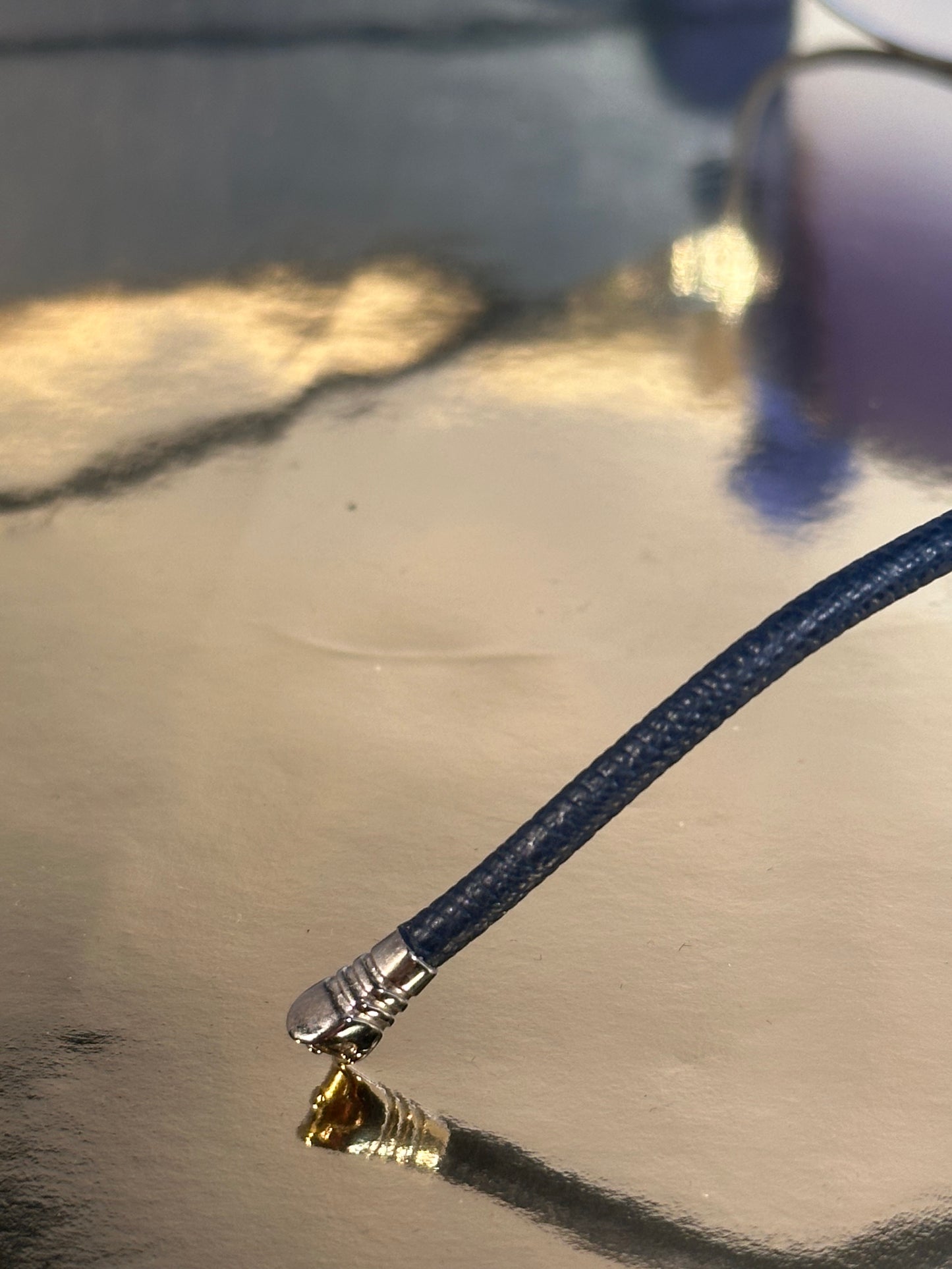 Lunettes de soleil Louis Vuitton bleues