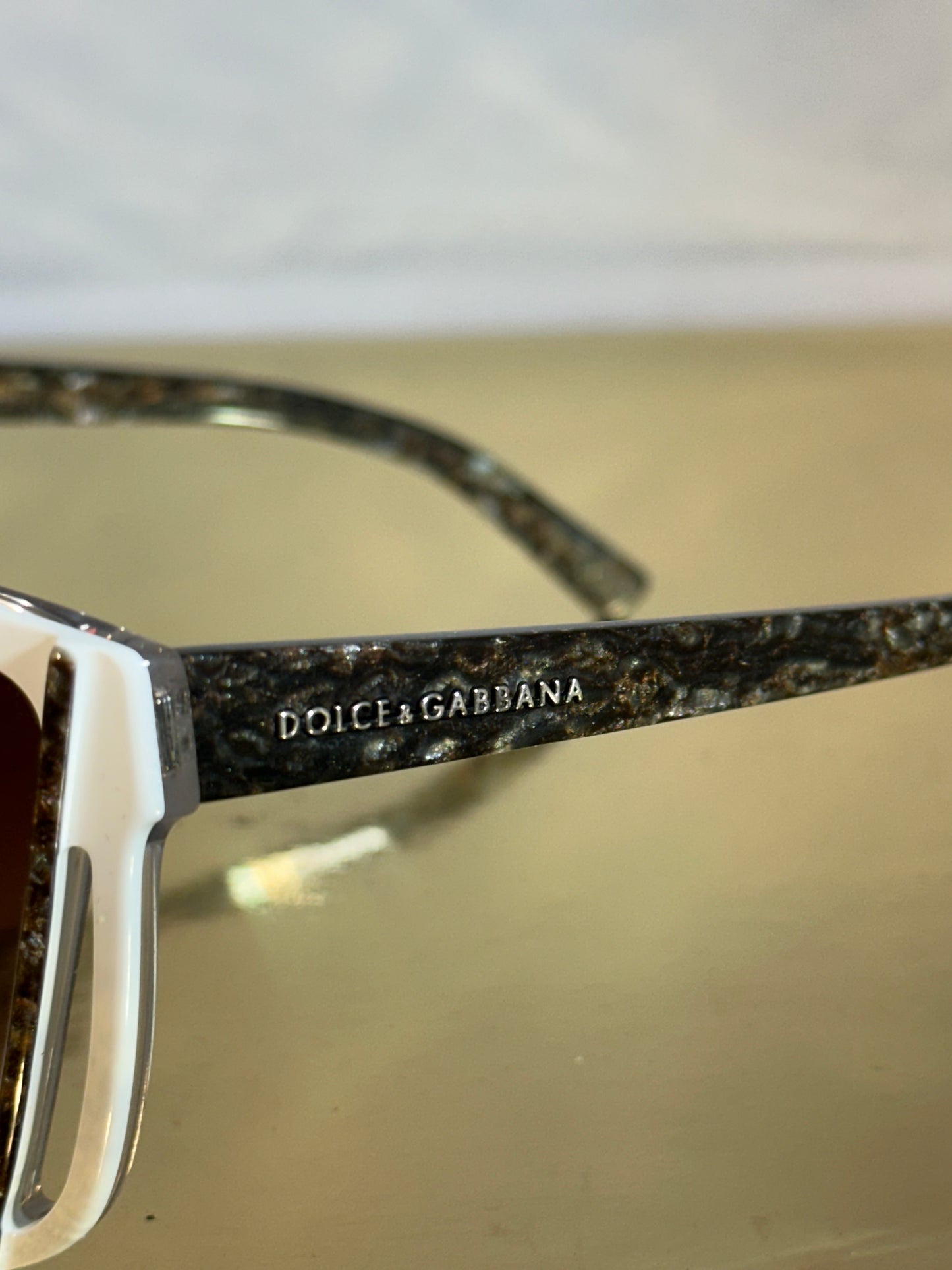 Zonnebril Dolce & Gabbana wit