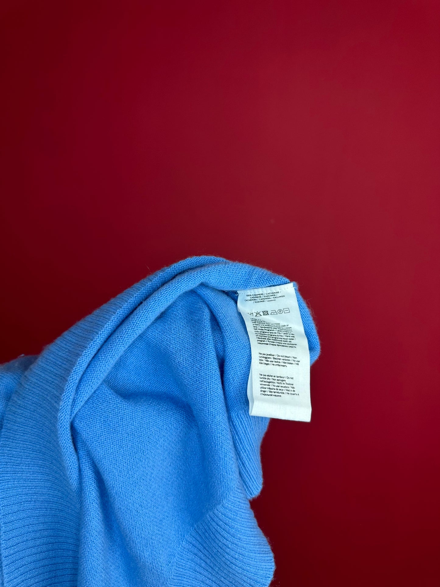 Trui Absolut Cashmere blauw - Maat XL