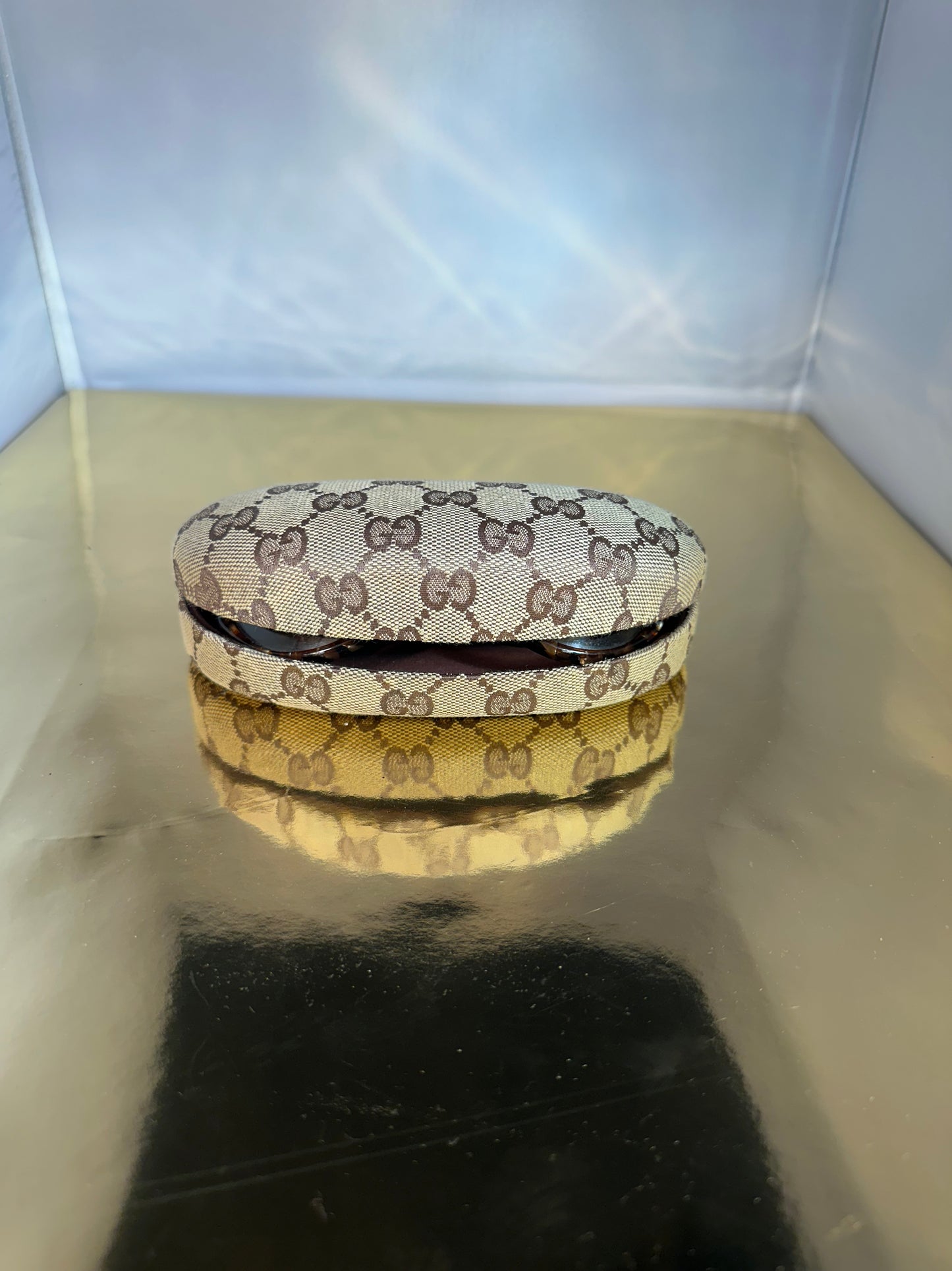Lunettes de soleil Gucci marron
