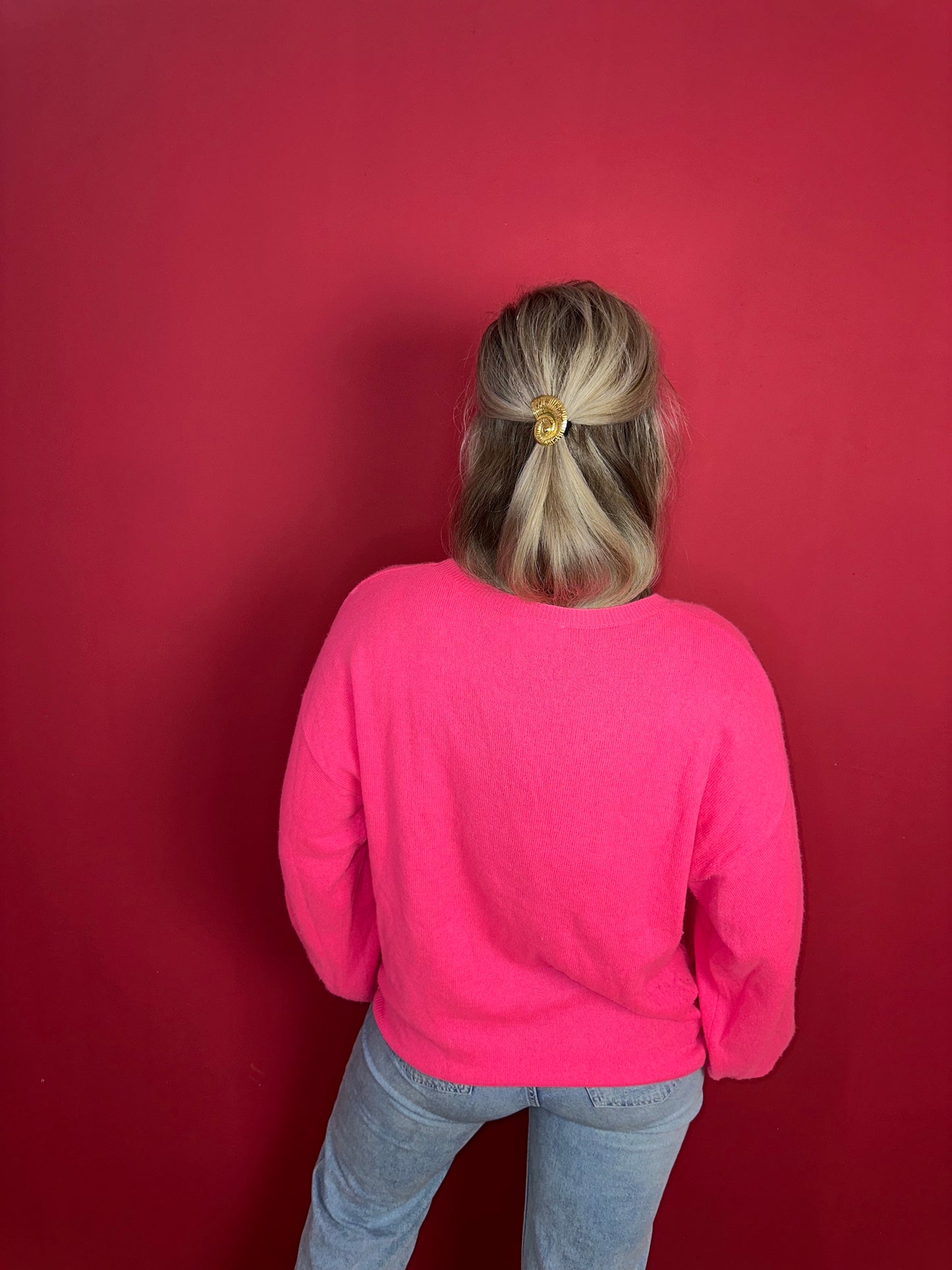 Trui Absolut Cashmere roze - Maat L