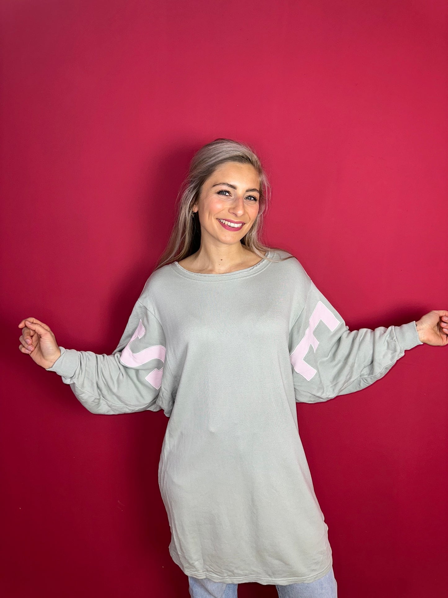 Sweater Elias Rumelis grijs - Maat M