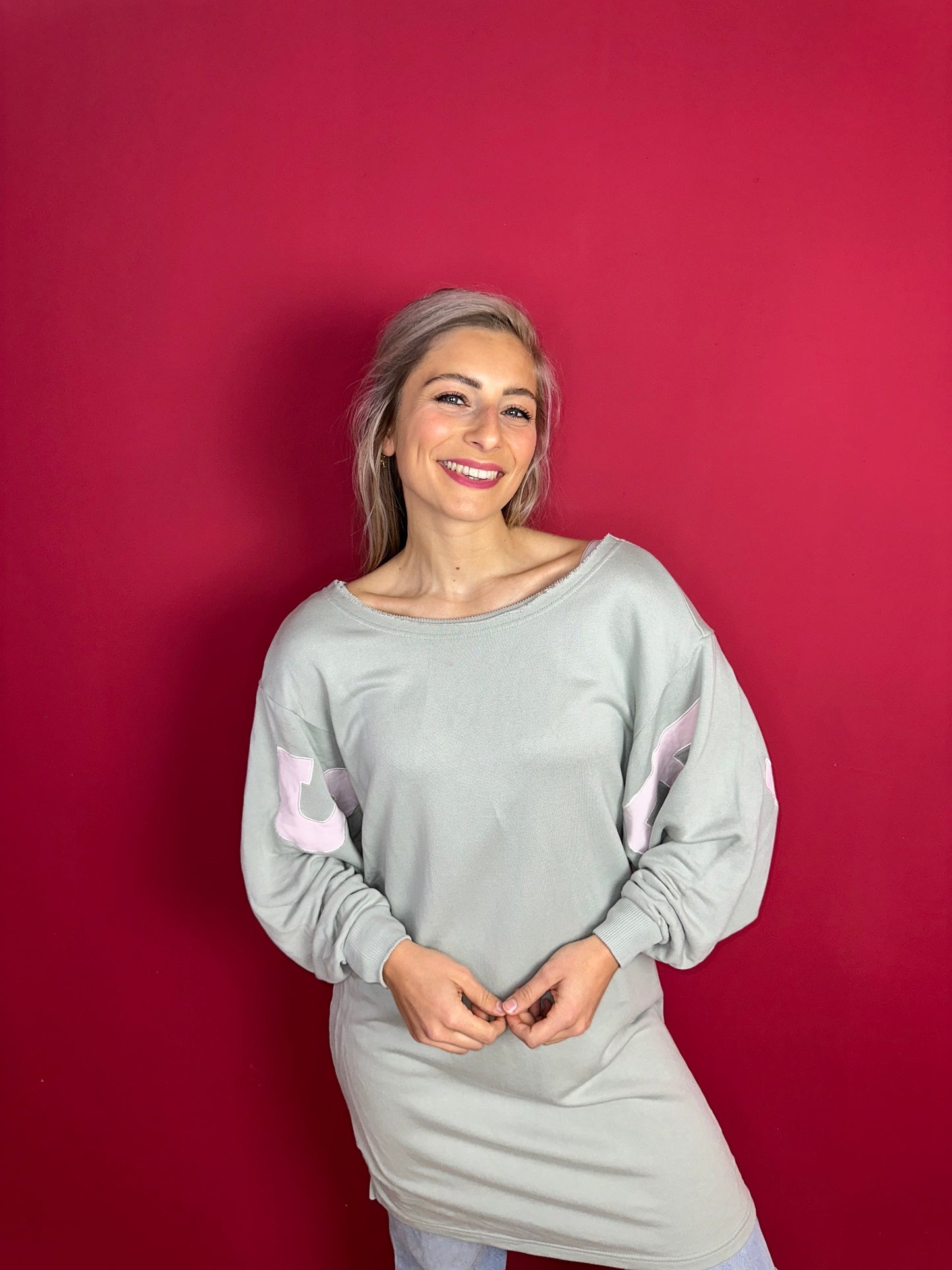 Sweater Elias Rumelis grijs - Maat M