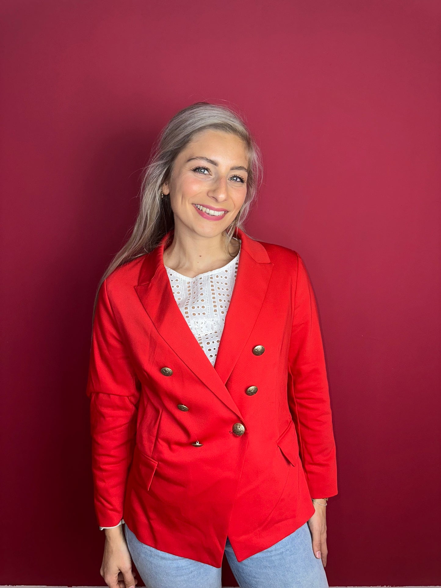 Blazer Closed rood - Maat 42