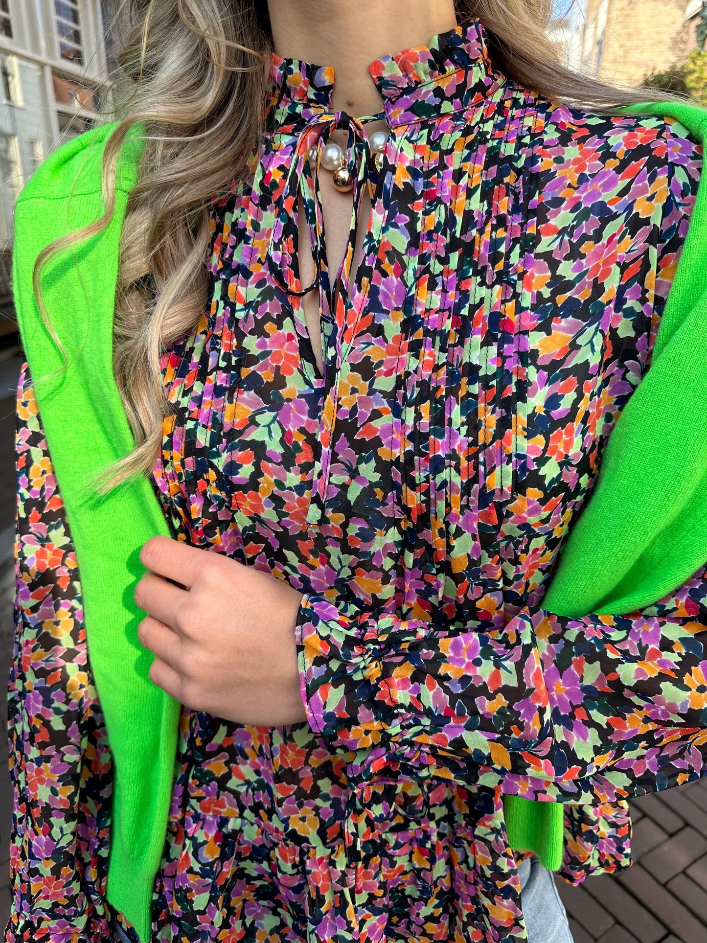 Chemisier By Malina imprimé multicolore