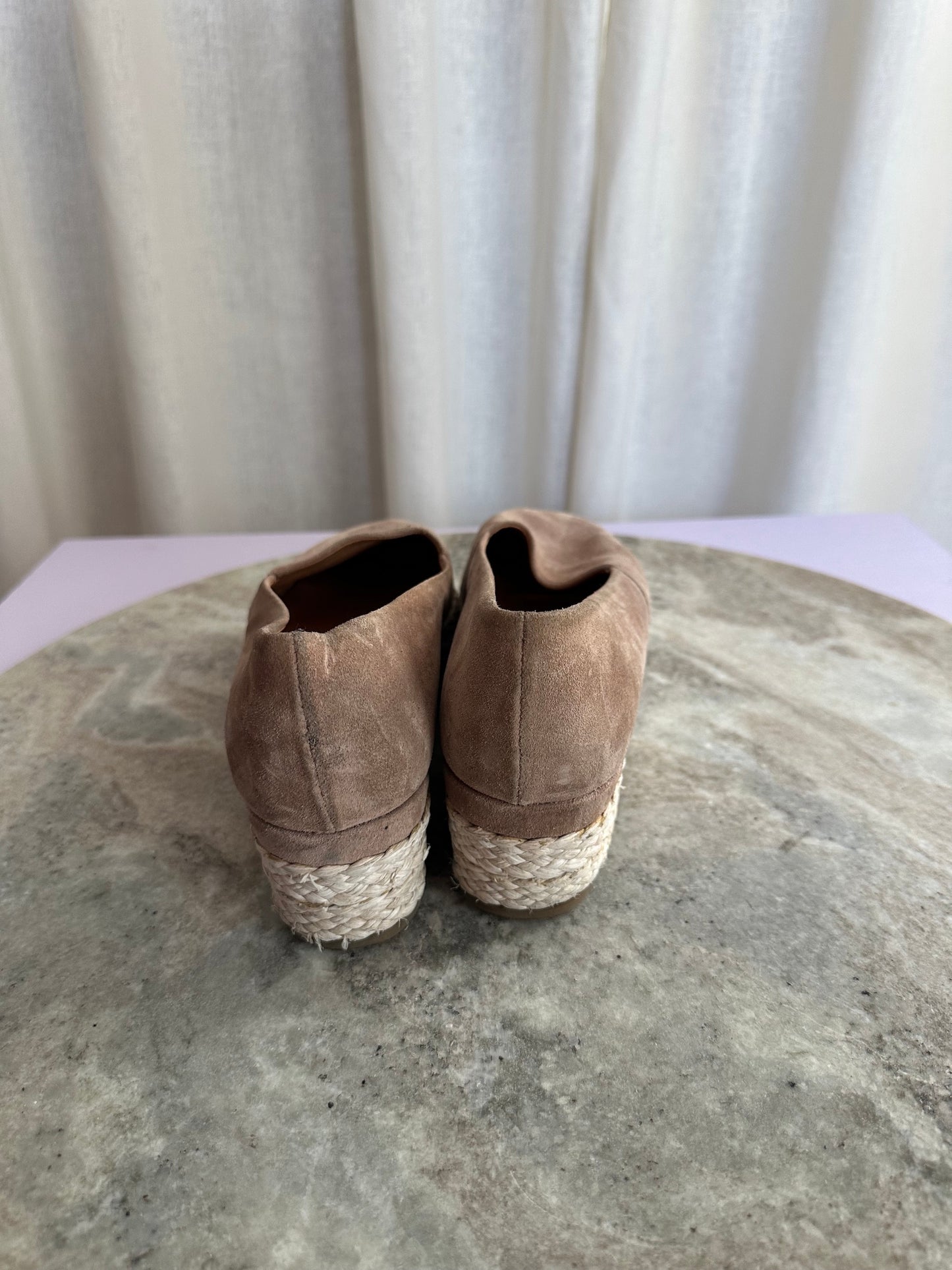 Espradilles ViaVai suede bruin - Maat 38