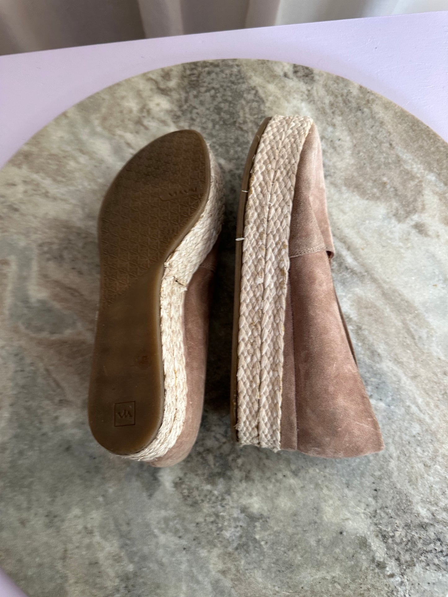 Espradilles ViaVai suede bruin - Maat 38